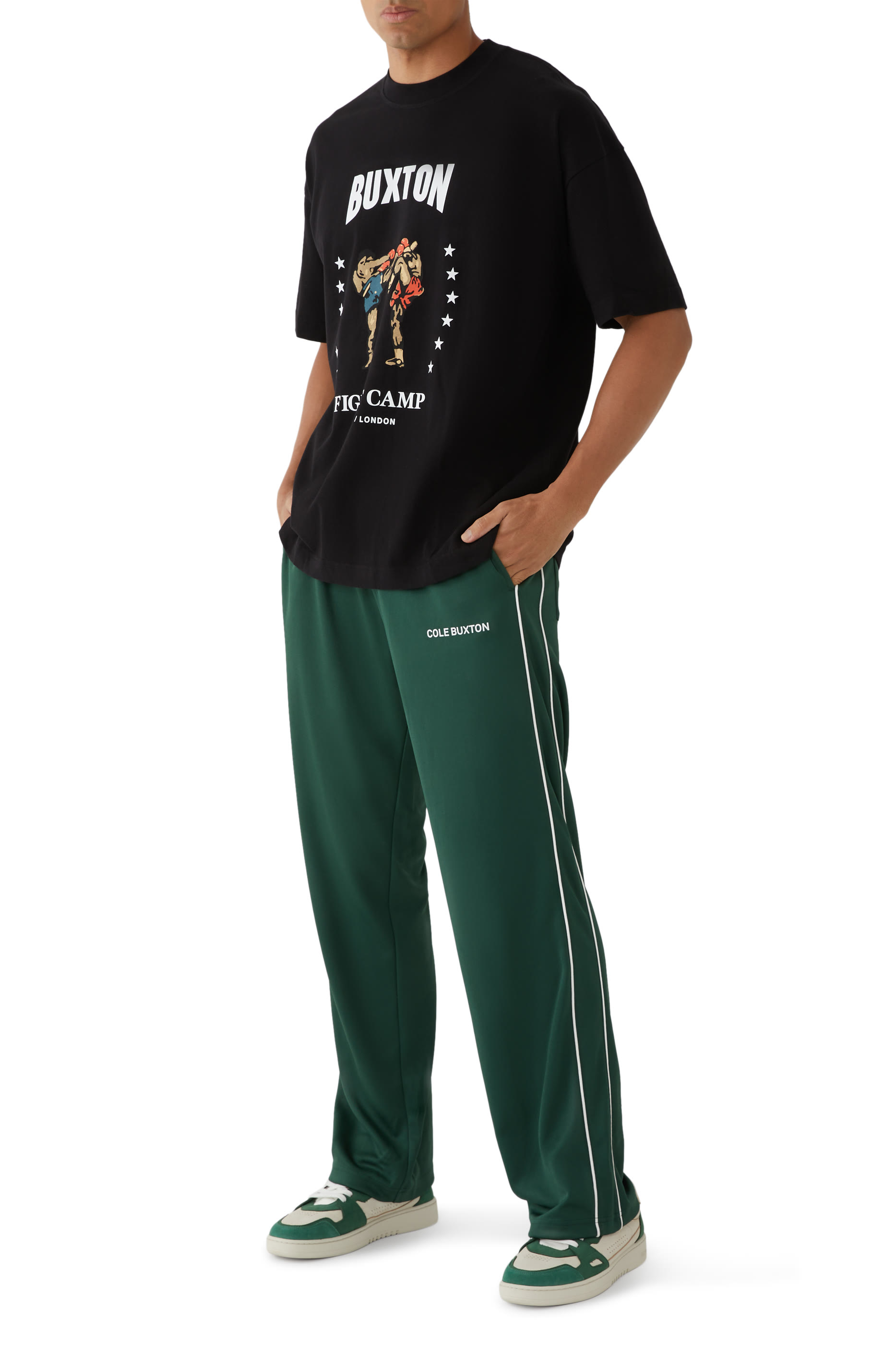 بنطال رياضي بحواف ملفوفة