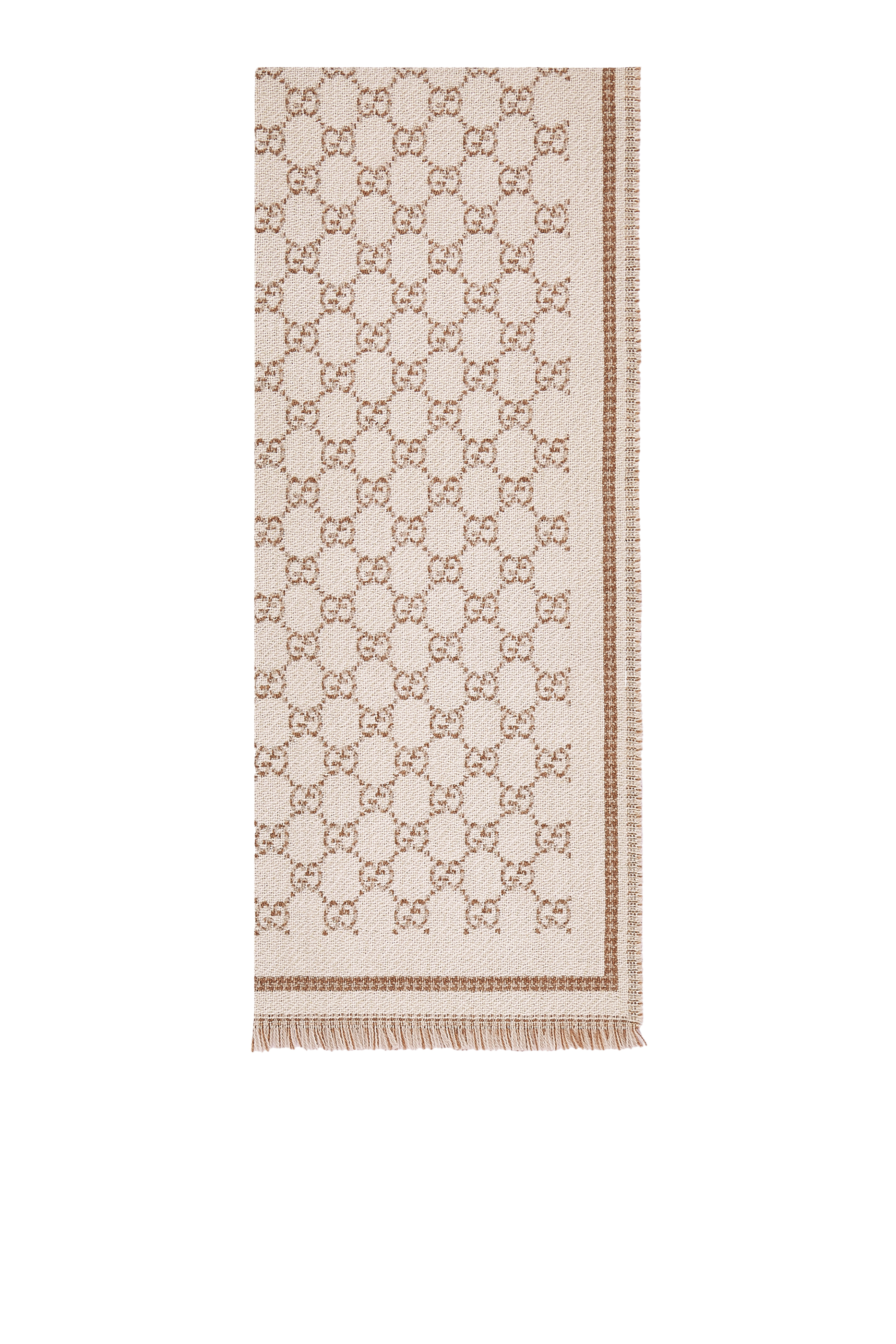 وشاح بشعار الماركة صوف