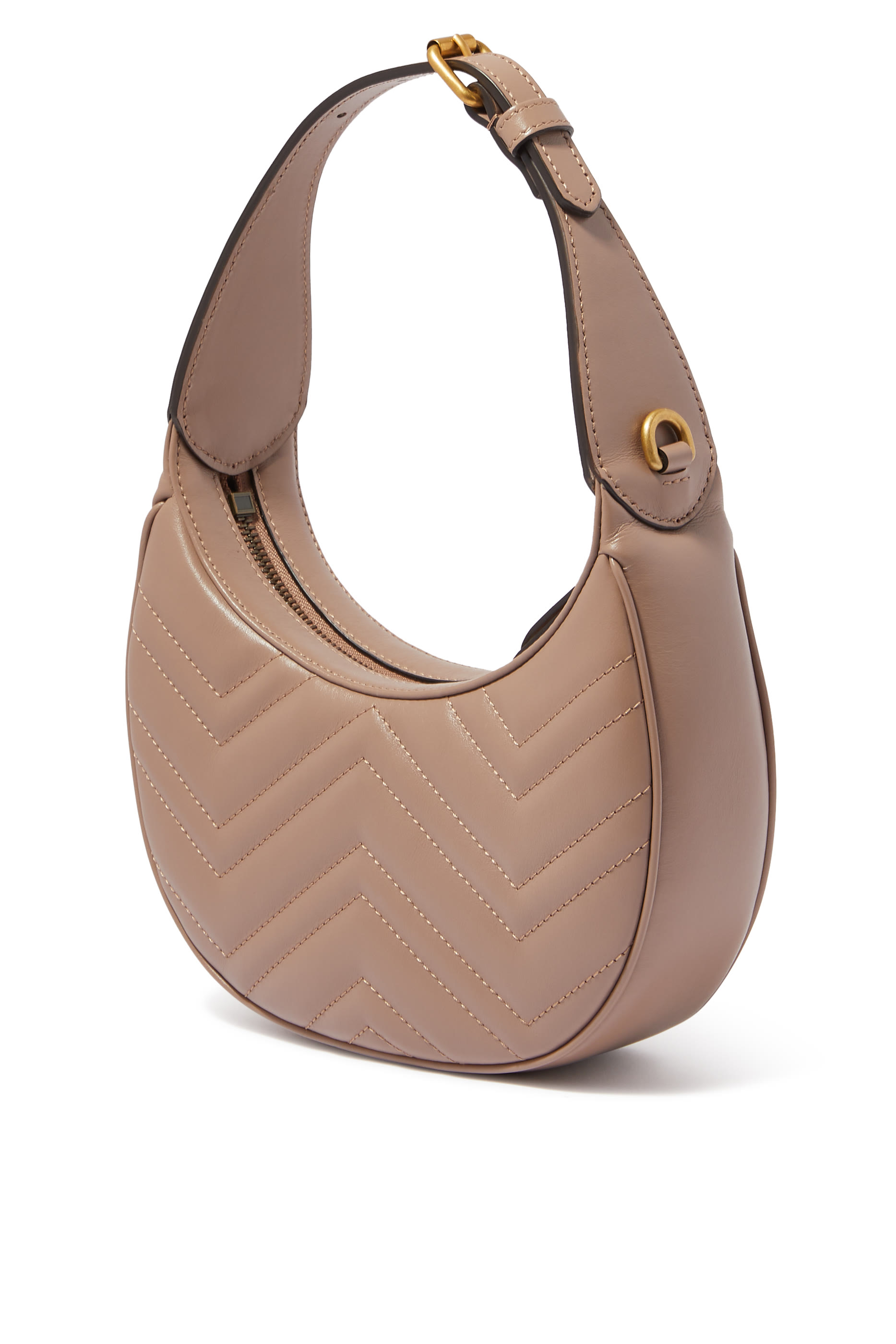 GG Marmont Half-Moon Shaped Mini Bag