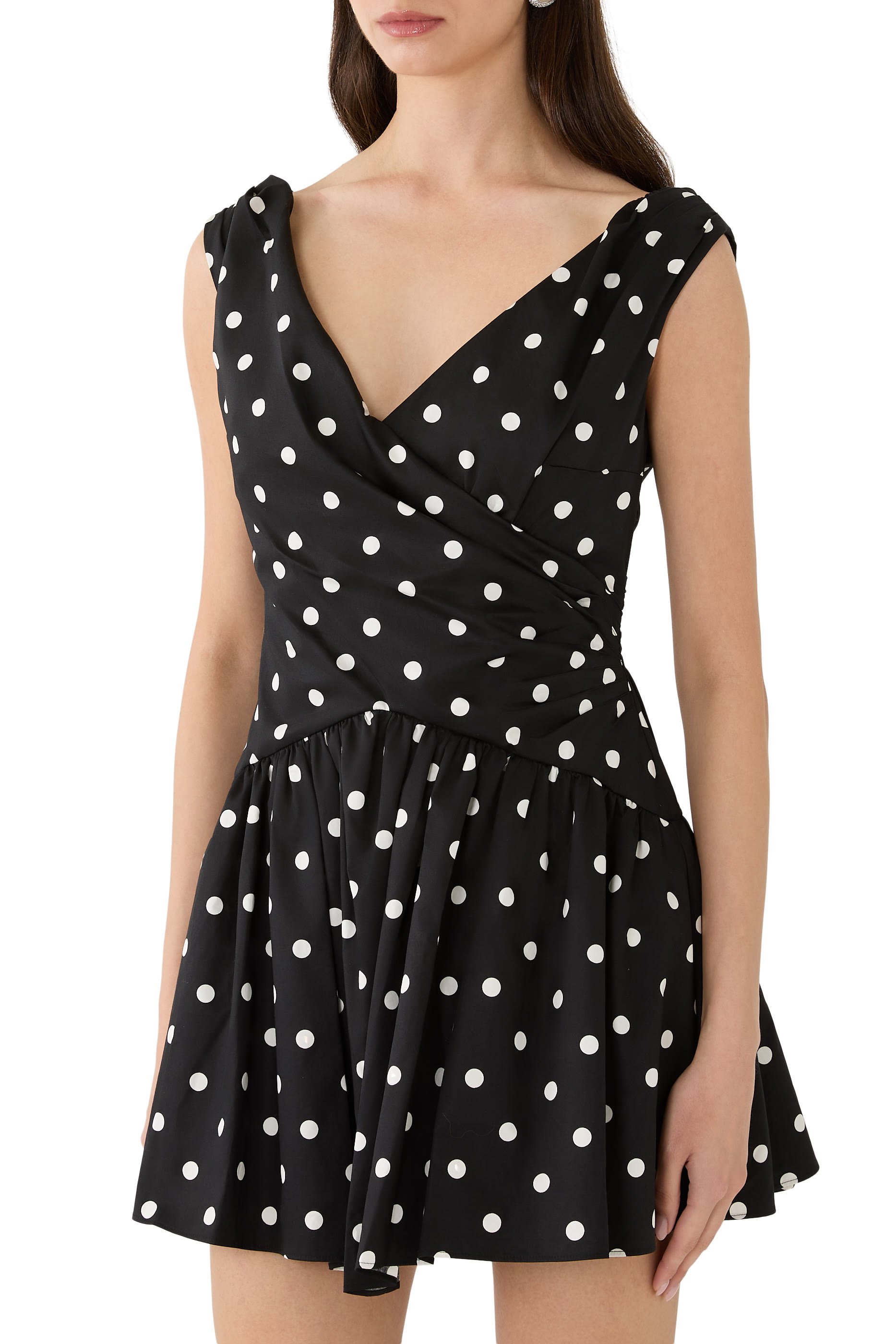 Polka Dots Mini Dress