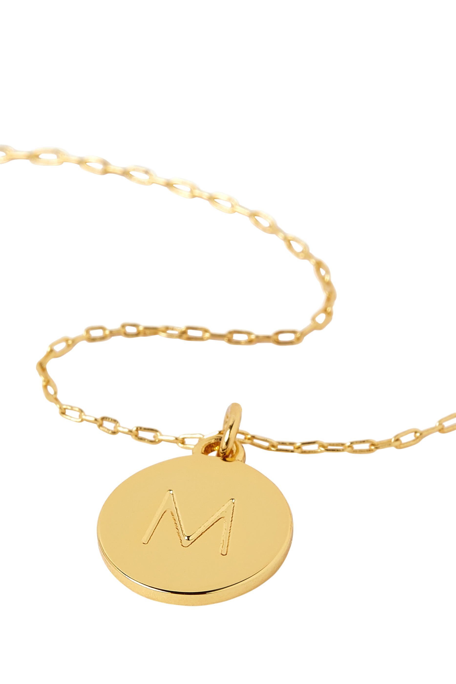 Initial ‘M’ Mini Pendant