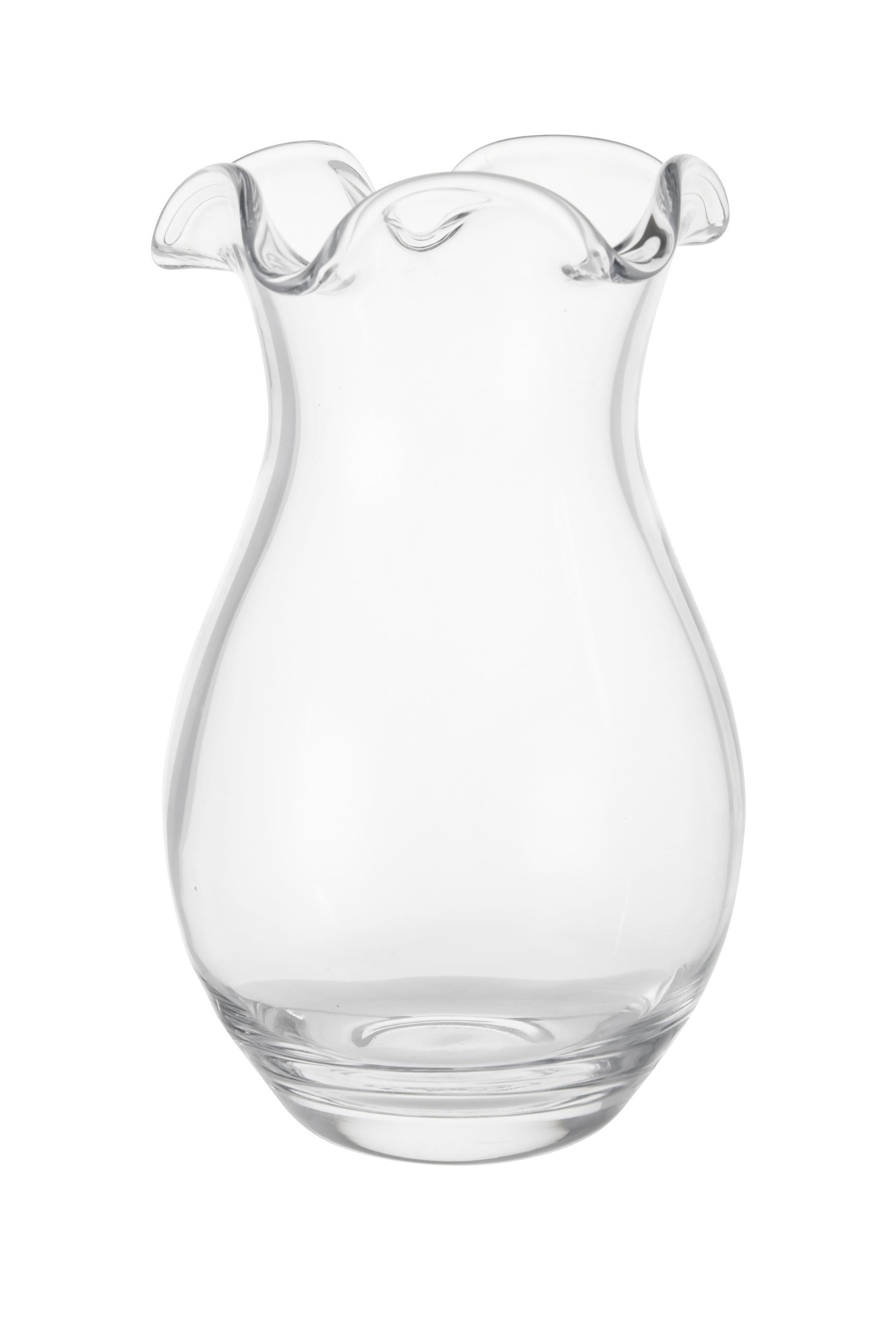 مزهرية كومبي بحواف مموجة