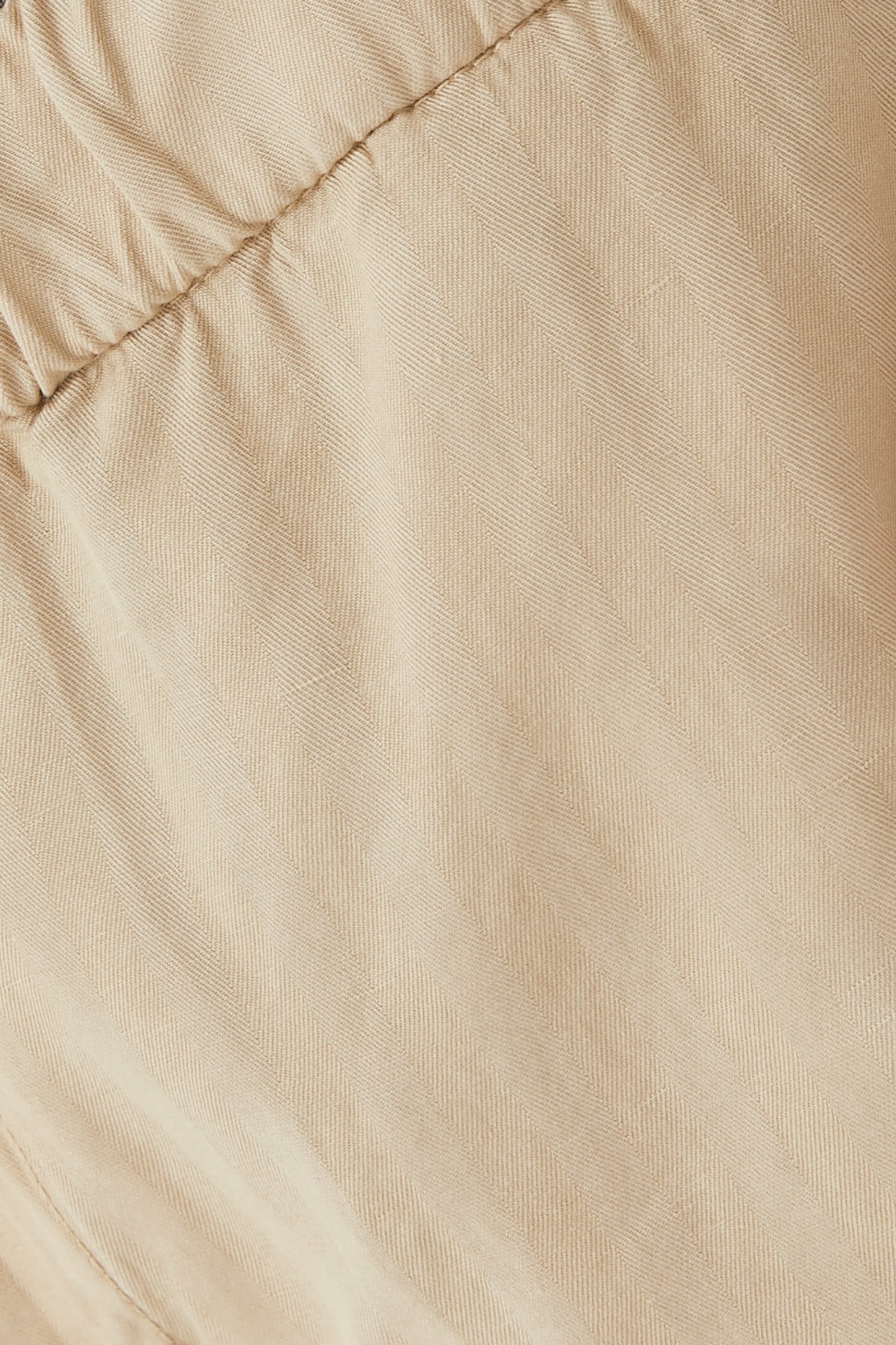 شورت فيليب بنقشة هارينج بون كتان