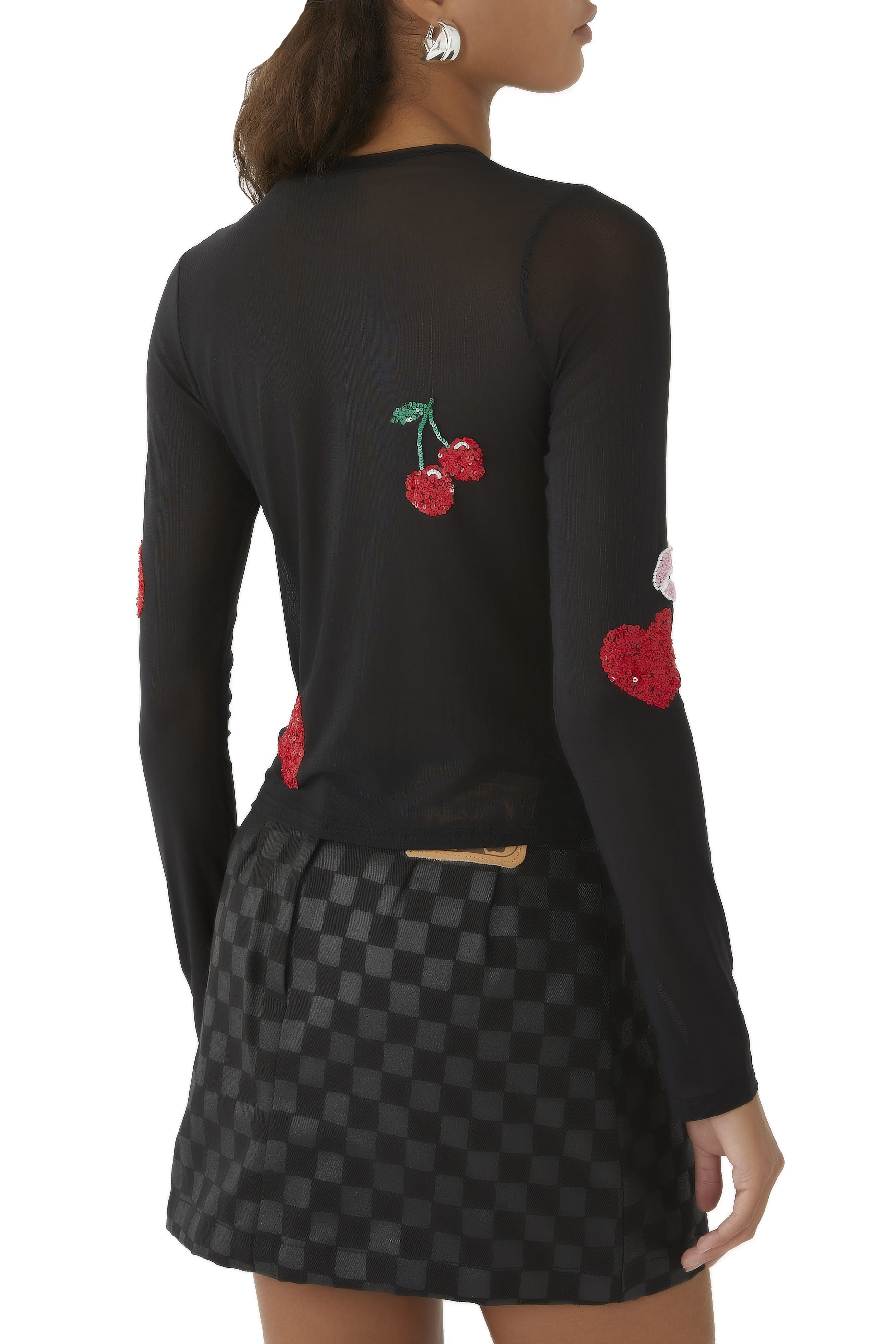 بلوزة وايلد ات هرات قماش شبكي