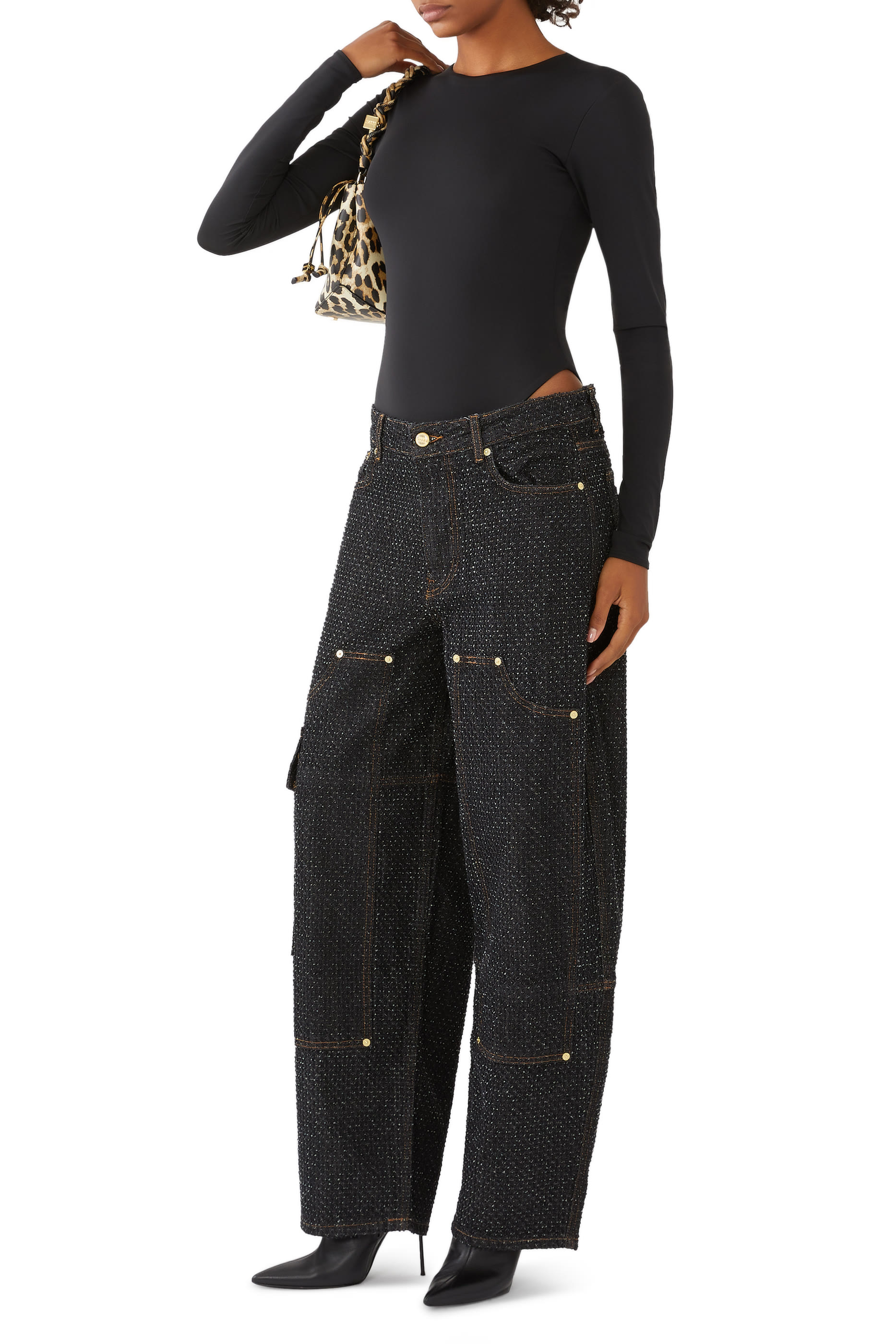 بنطال جينز كاربنتر دنيم ناعم