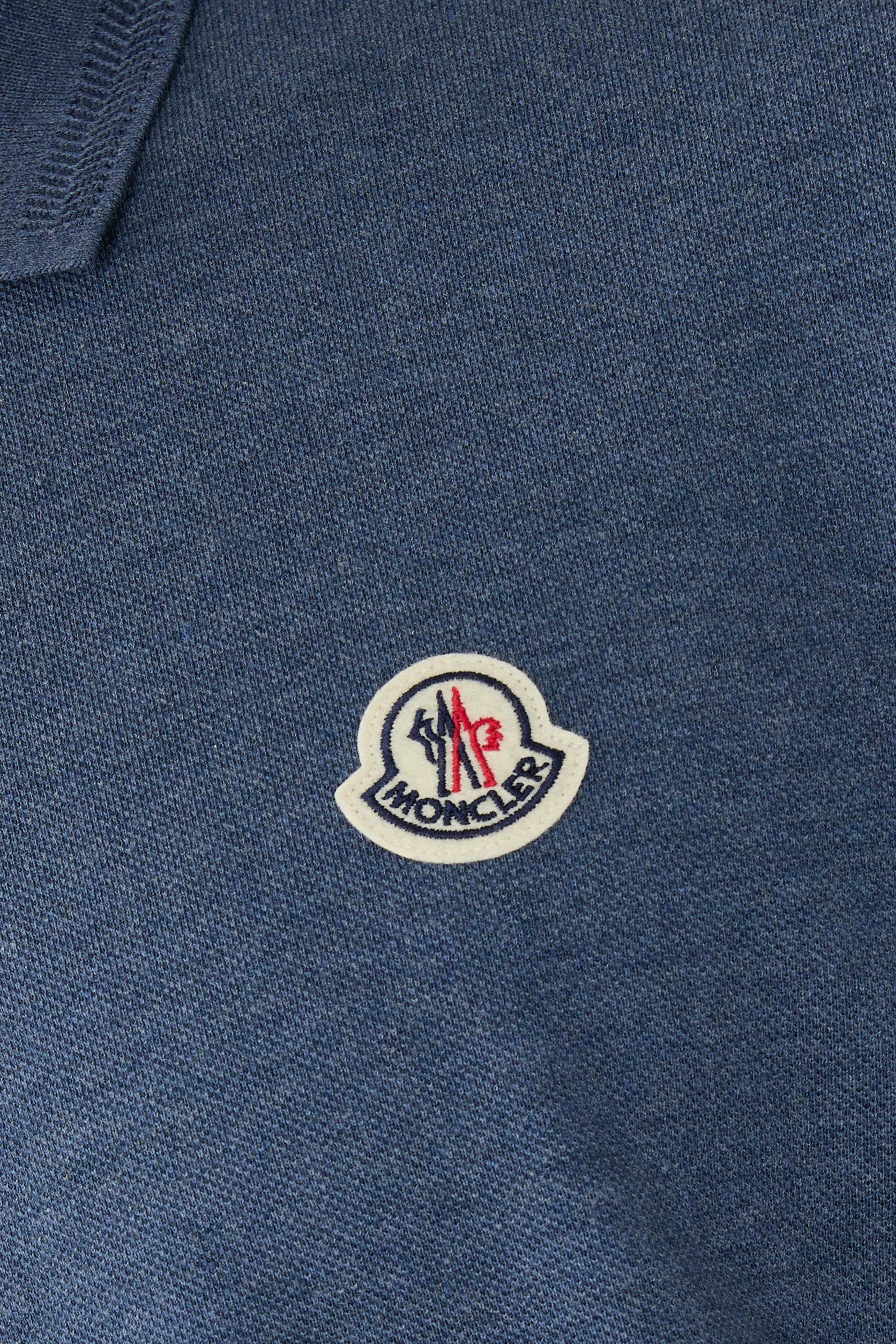 Logo Cotton Piquet Polo Shirt