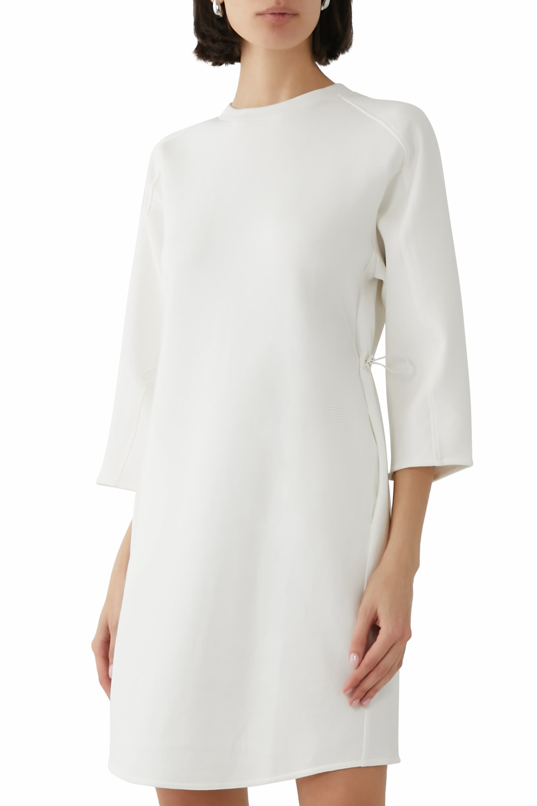 فستان برباط تضييق على الخصر جيرسيه