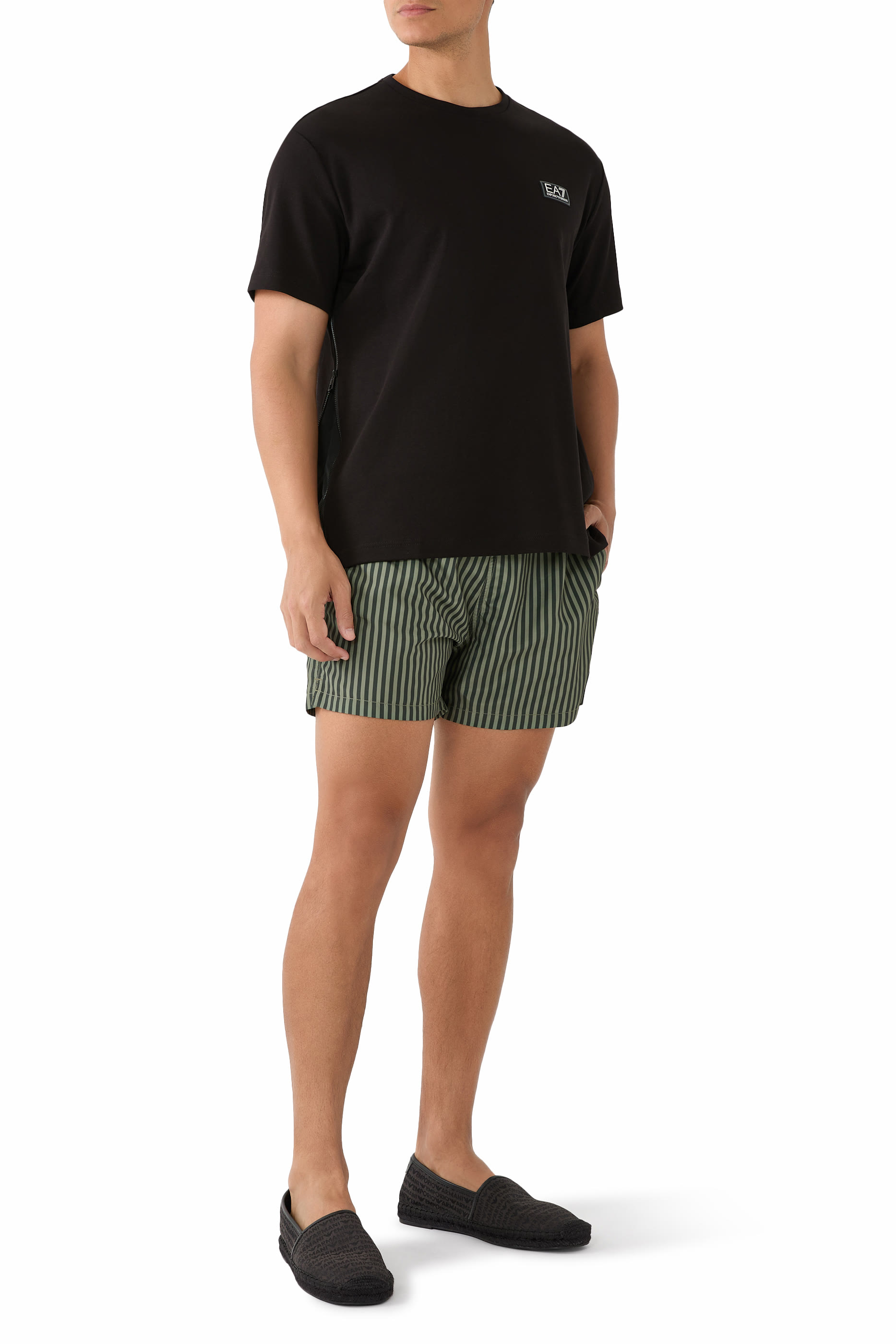 حذاء إسبادريل مزين كليا بحروف شعار الماركة جاكار