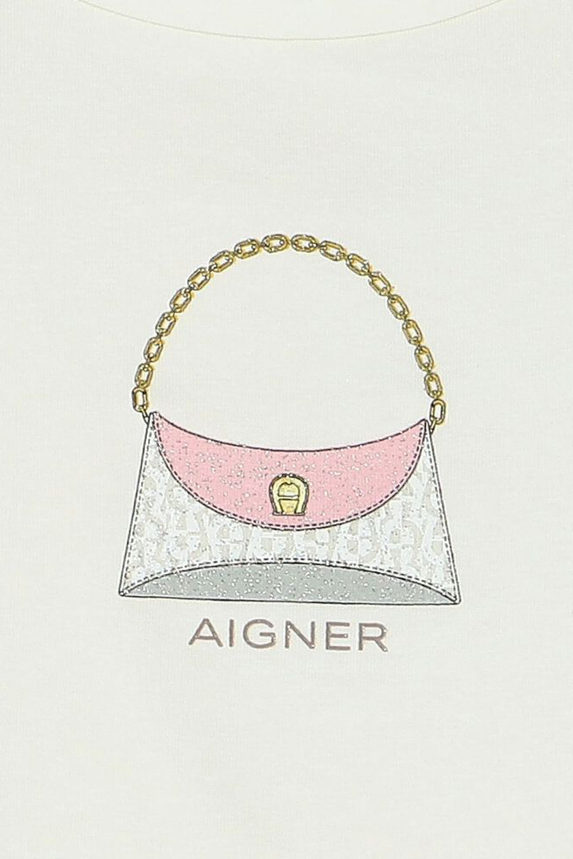 تيشيرت بطبعات شعار الماركة للأطفال