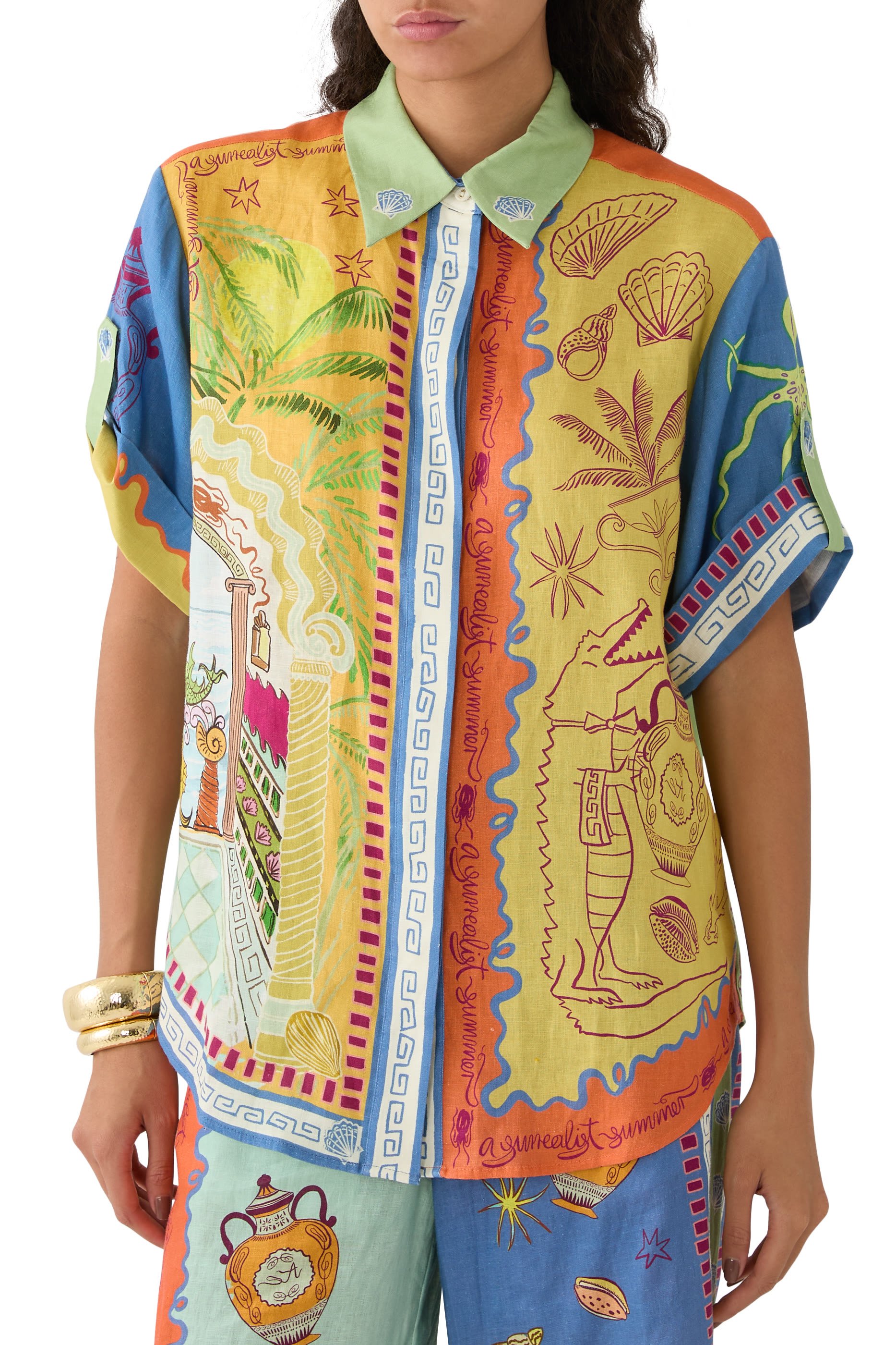 قميص سيرياليست صيفي