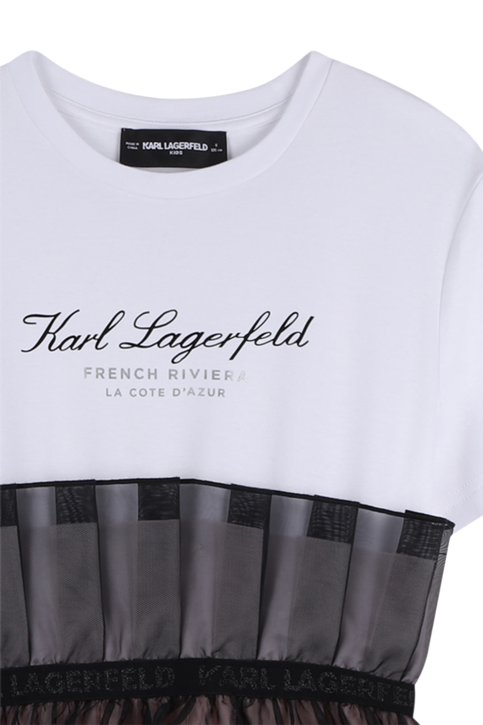 فستان قماش شبكي للأطفال