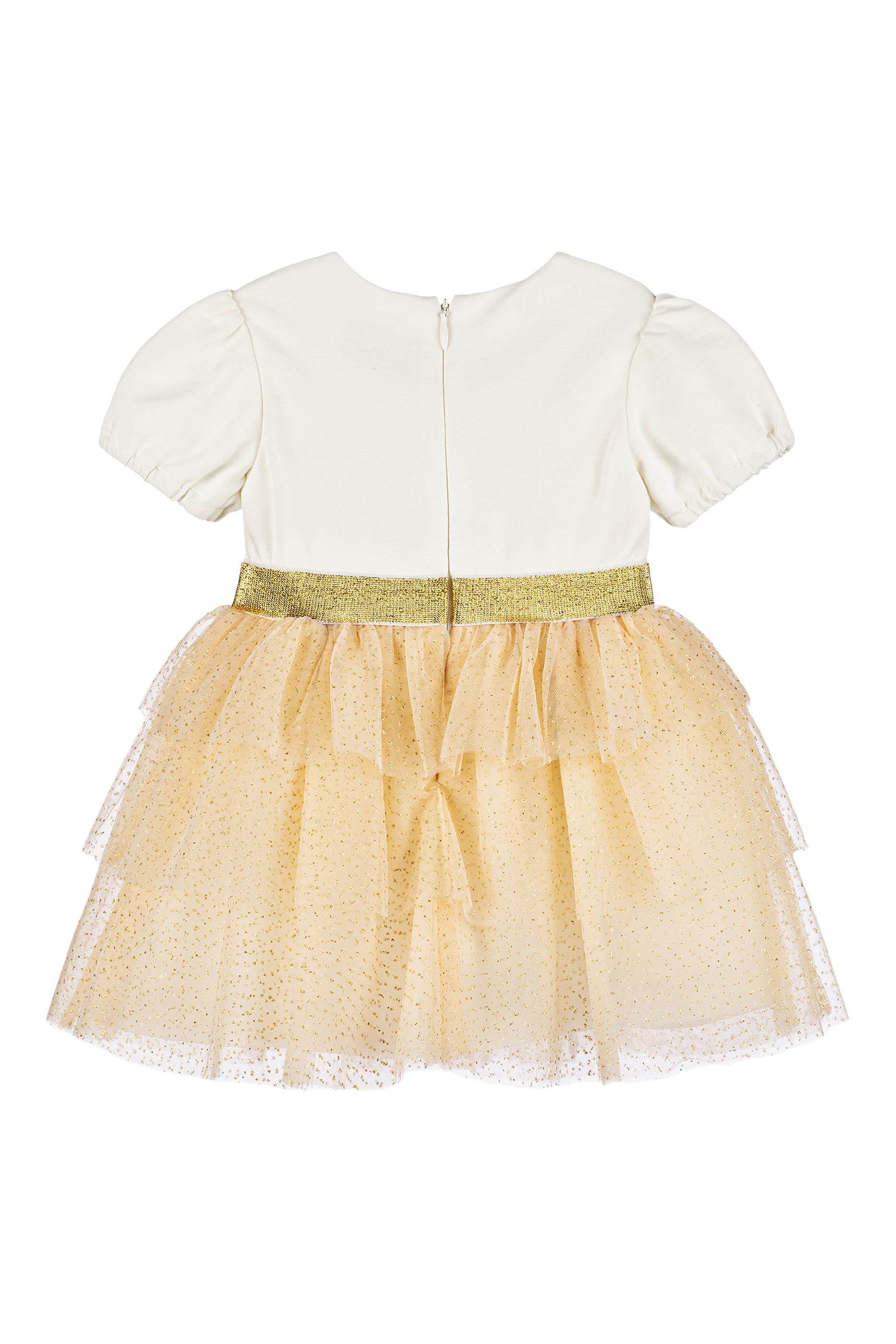 فستان بطبعة قلب والدب تيدي