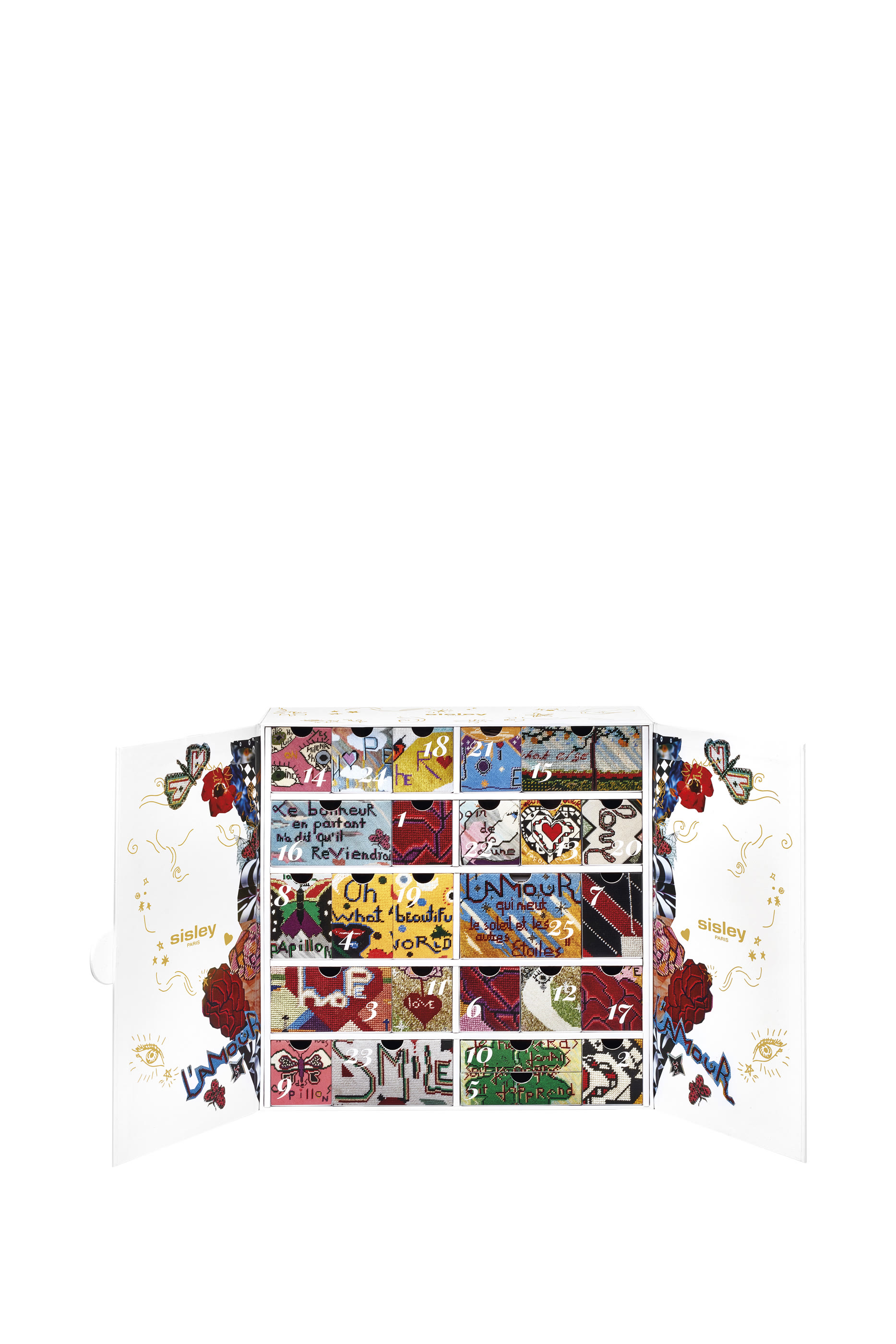 مجموعة تقويم الجمال للكريسماس