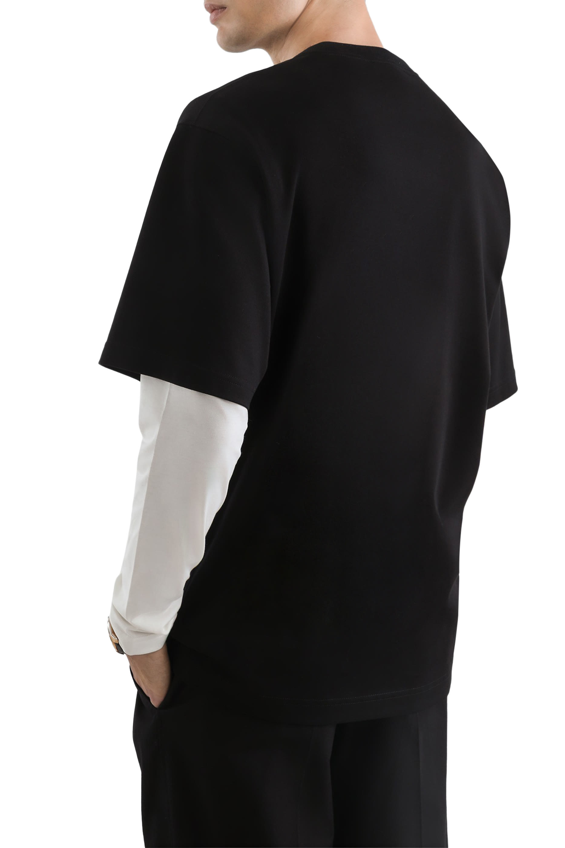 تيشيرت قطن بشعار الماركة