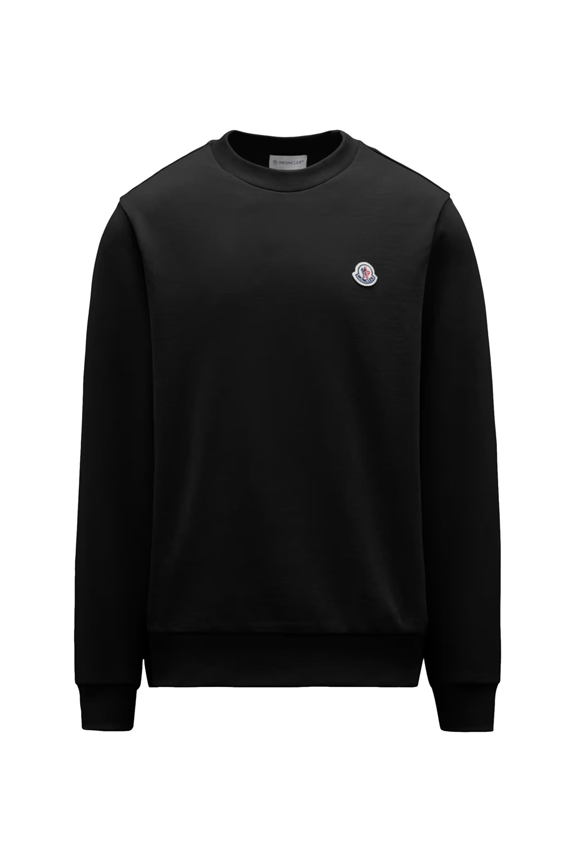 سويت شيرت بملصق شعار الماركة قطن