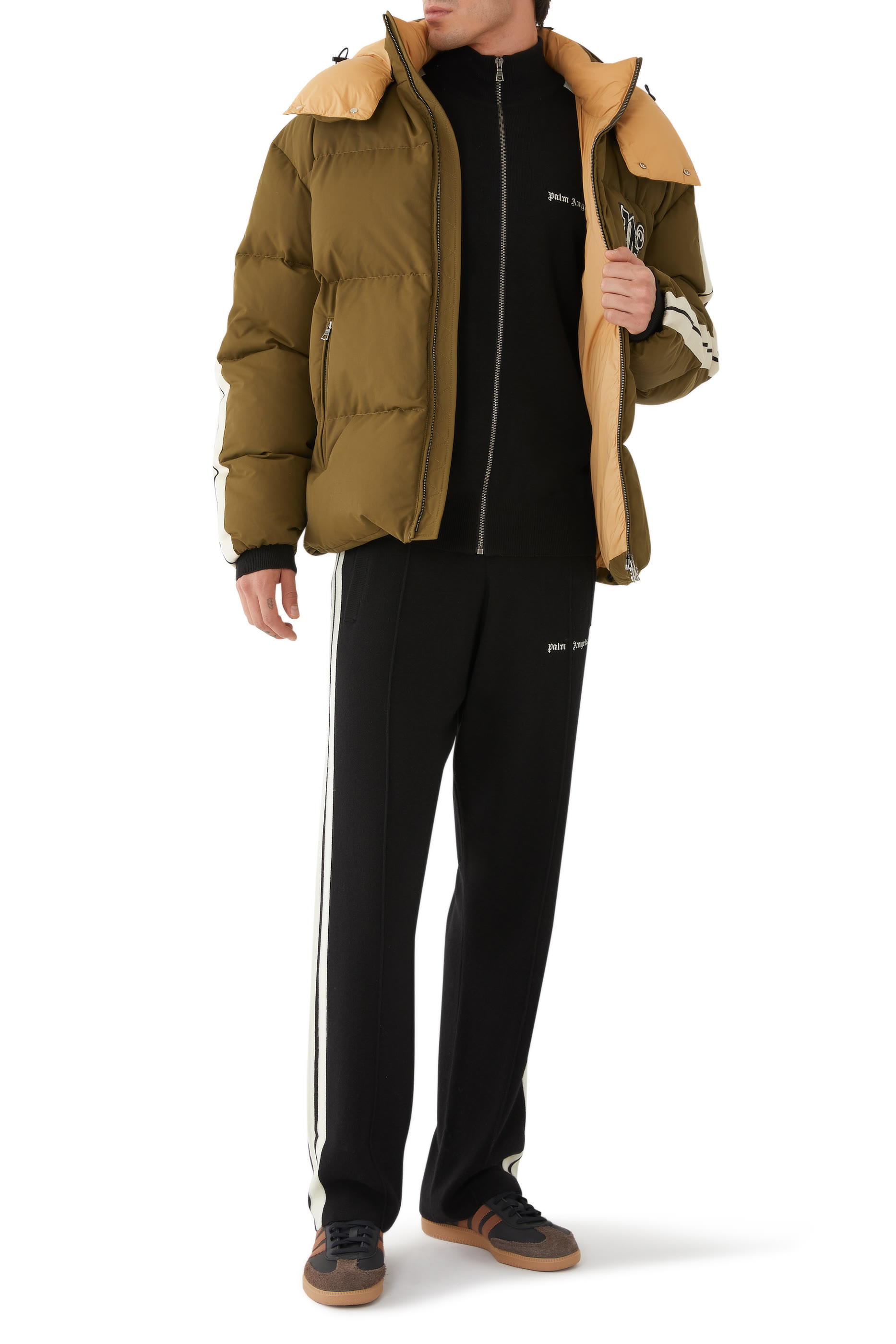 جاكيت رياضي  بشعار الماركة كلاسيكي