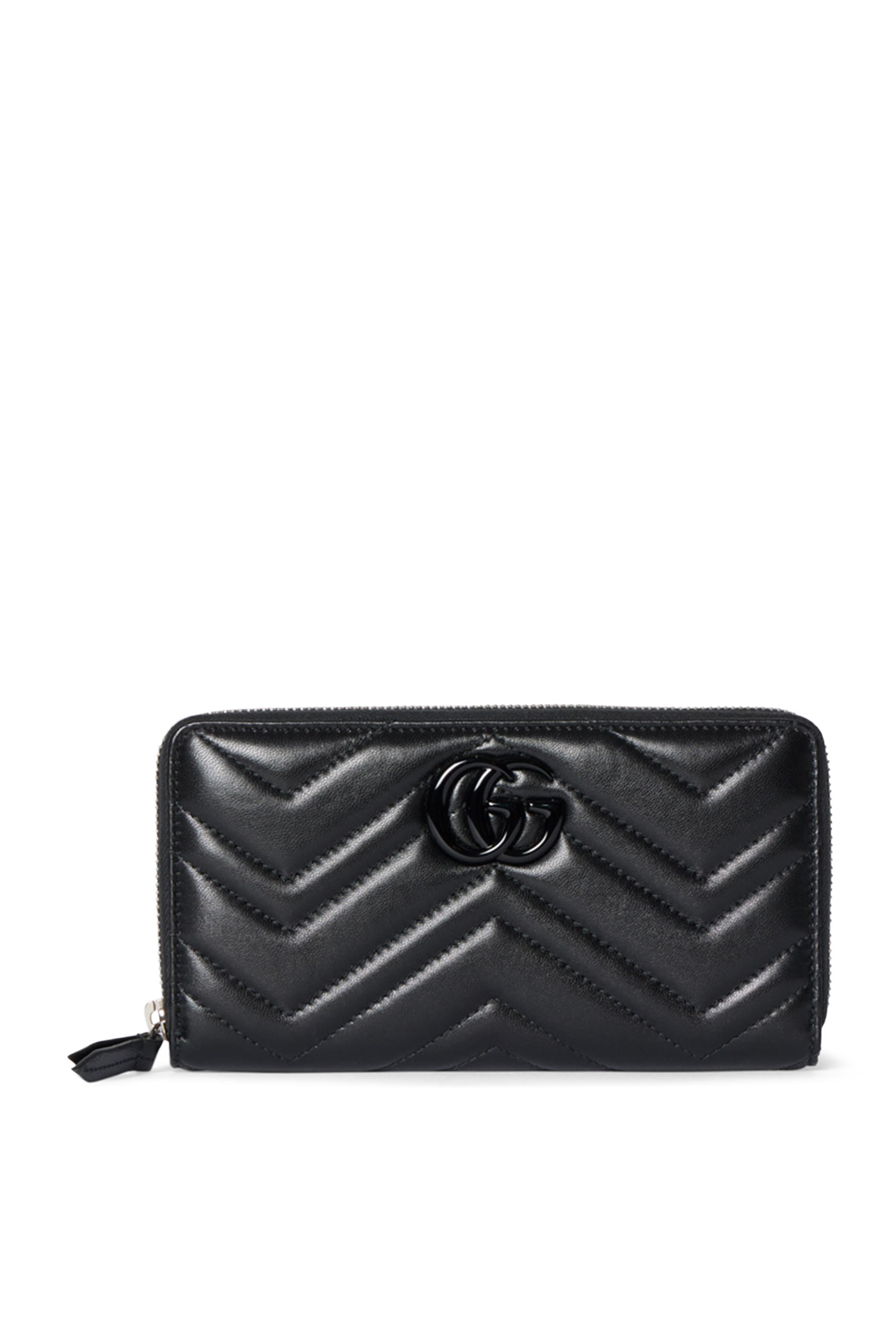 GG Marmont Zip Around Wallet