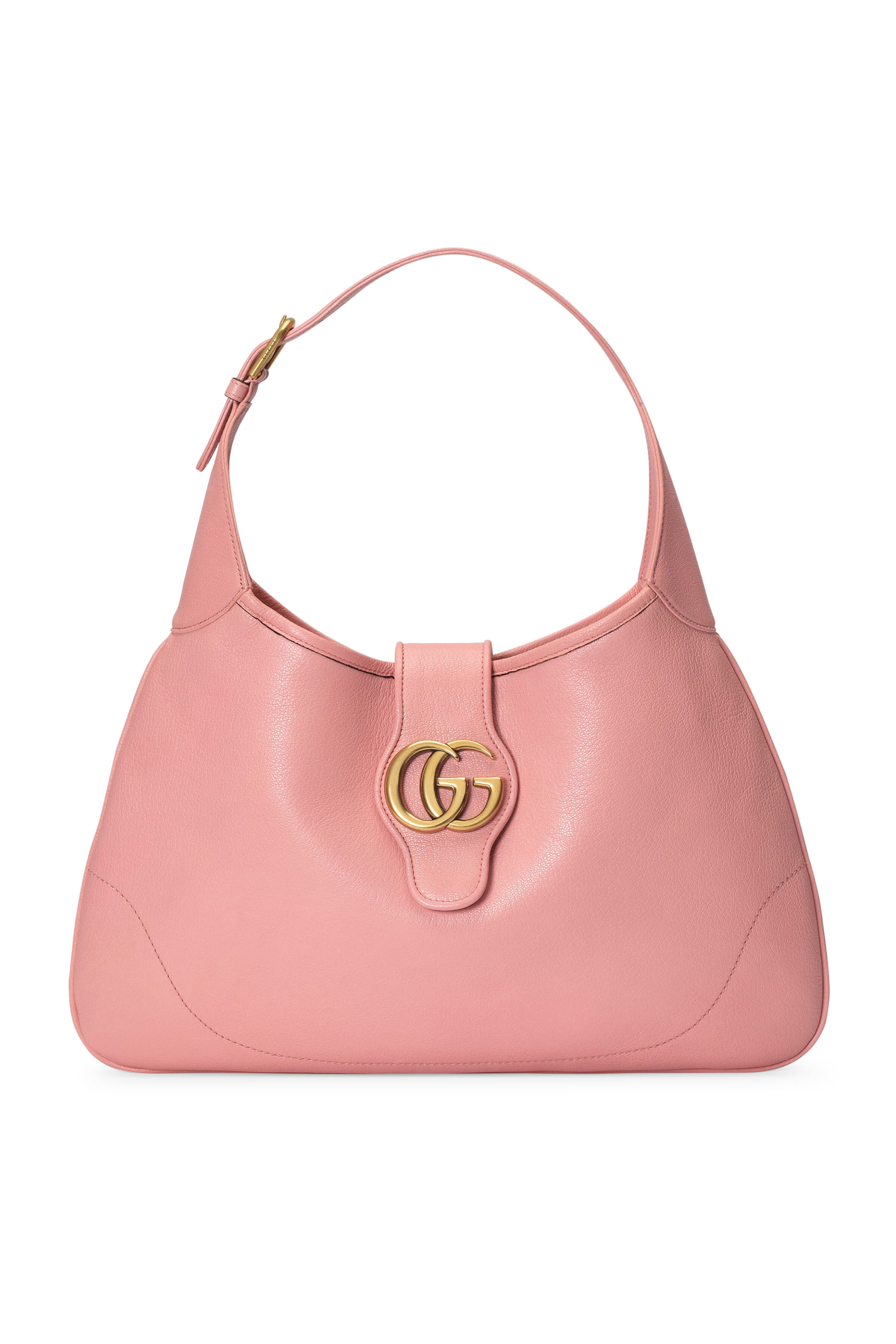 'A' Leather Shoulder Bag