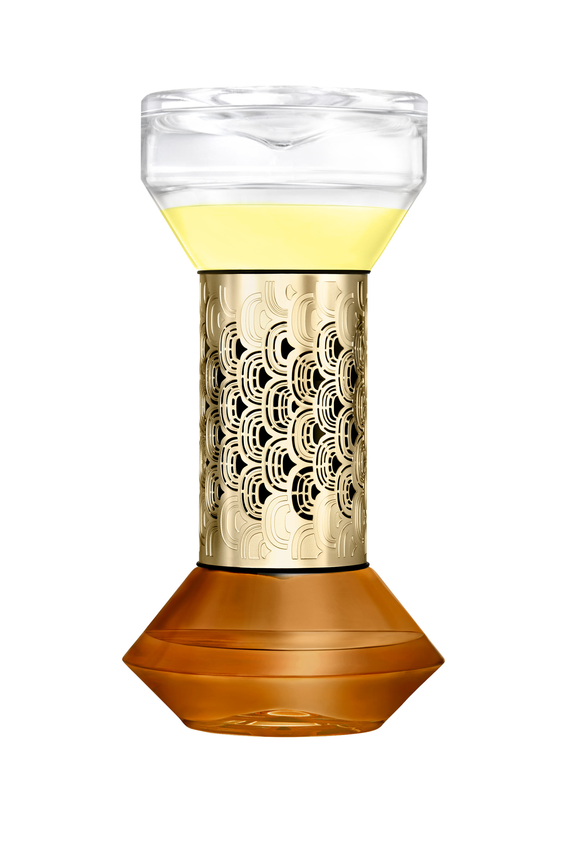 موزع عطر فلور دورانج بتصميم ساعة رملية