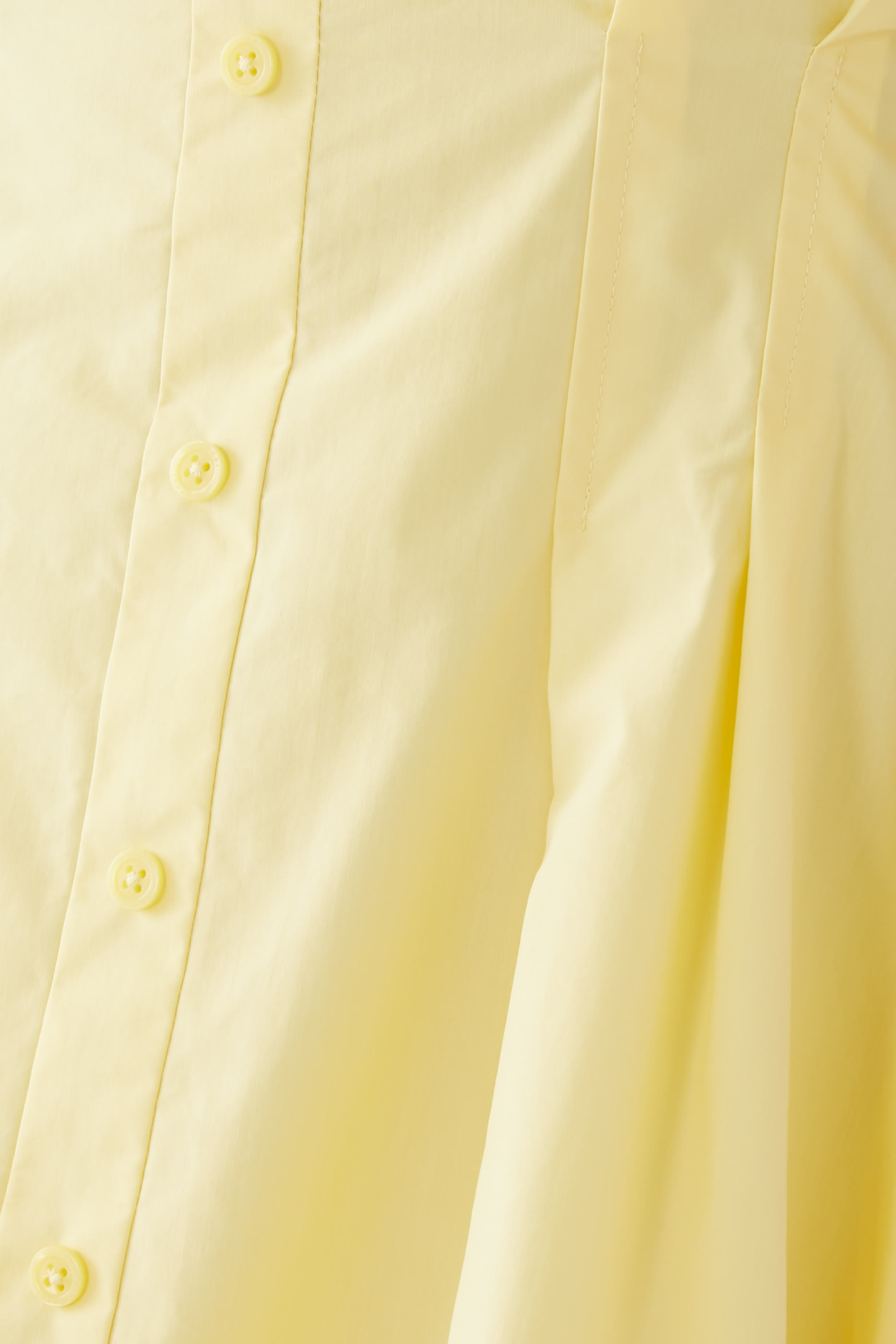 فستان كليو قصير بأكمام منفوخة