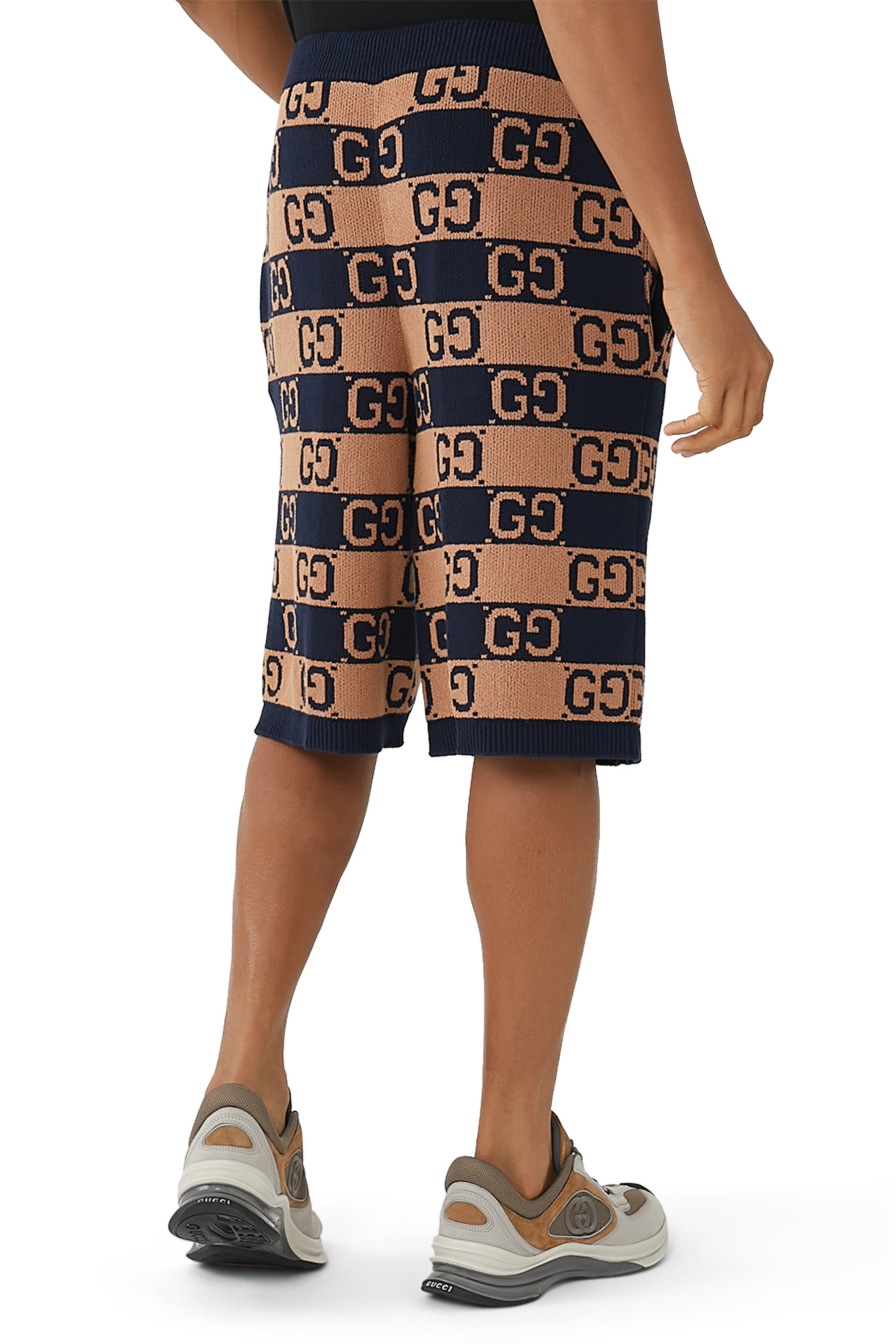 شورت قطن بحرفي شعار الماركة