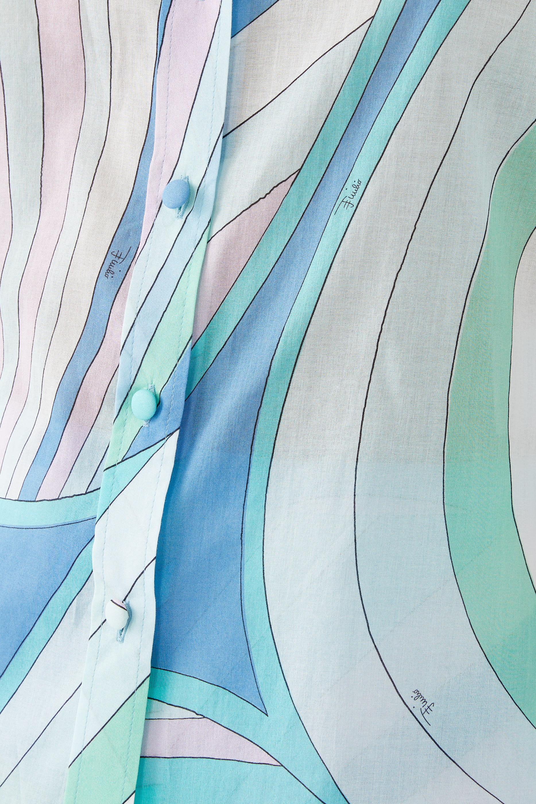 قميص بنقشة ايريد قطن