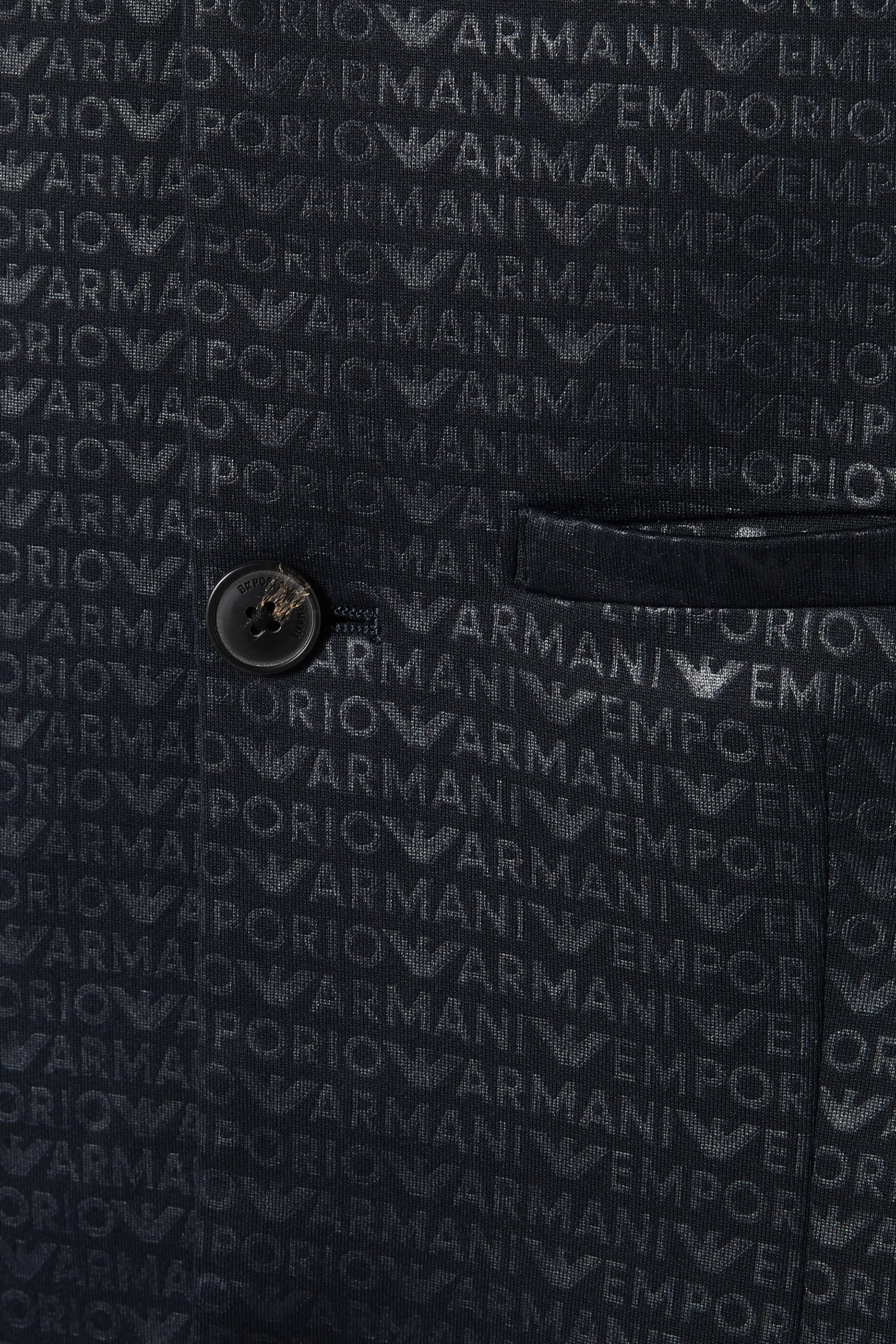 جاكيت بغطاء رأس وشعار الماركة للأطفال