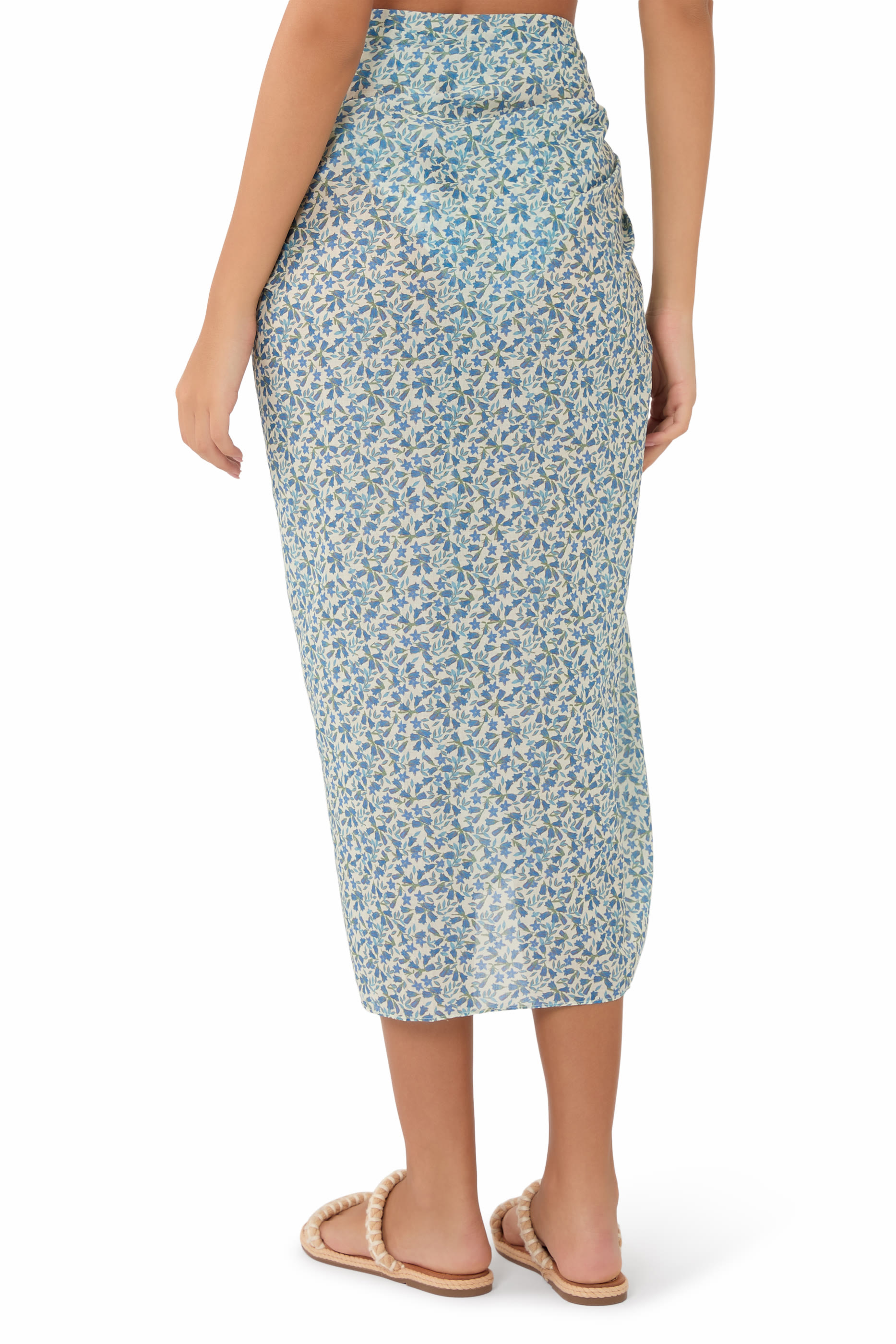 سارونغ طويل برباط جانبي