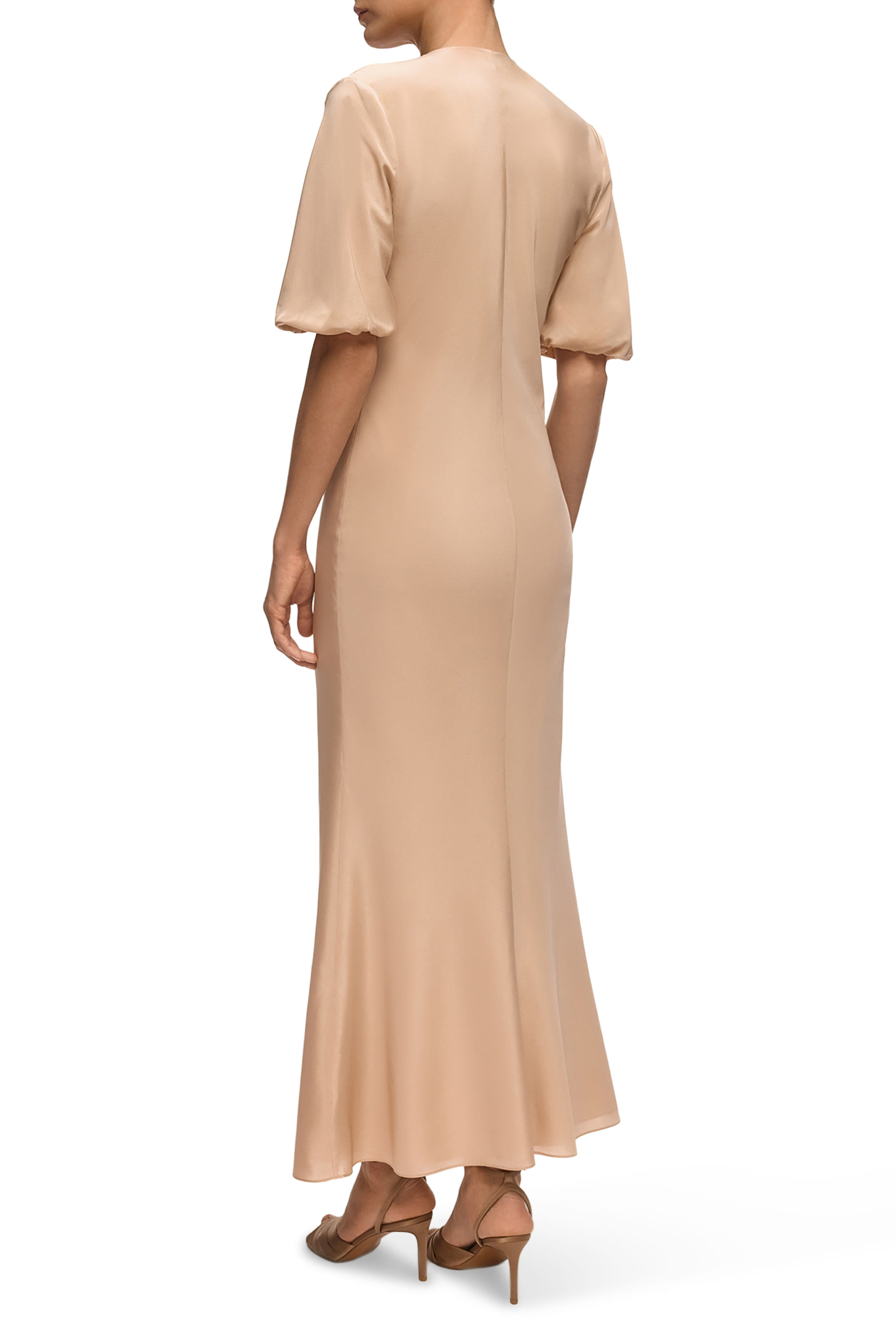 فستان ماديلين حرير مولبيري