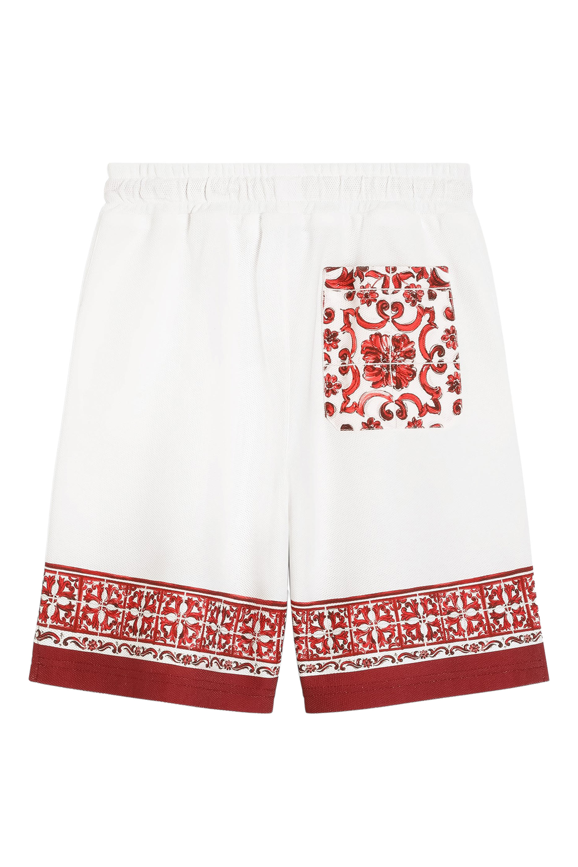 Kids Majolica-Print Bermuda Shorts