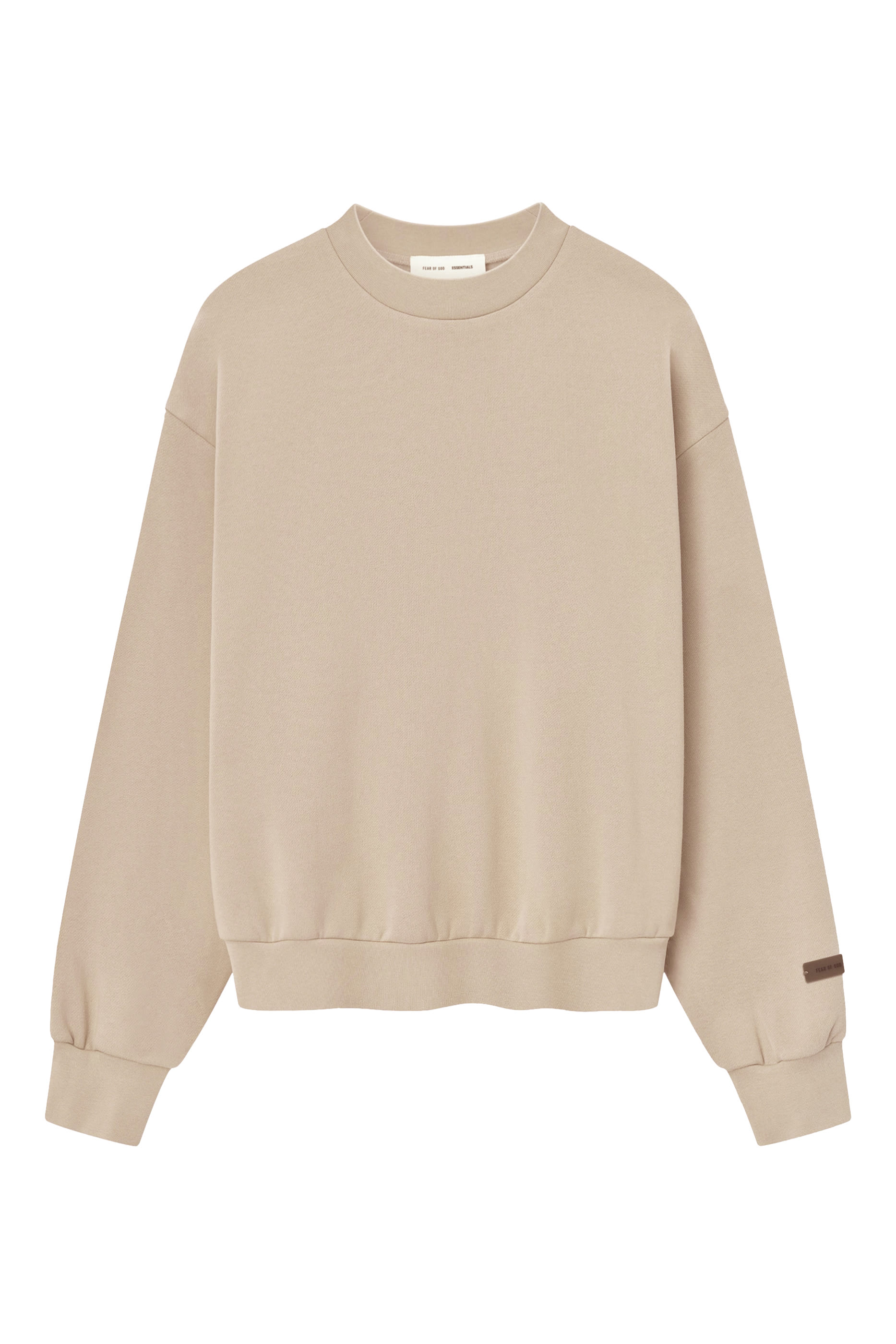 سويت شيرت بقصة كلاسيكية وياقة ضيقة