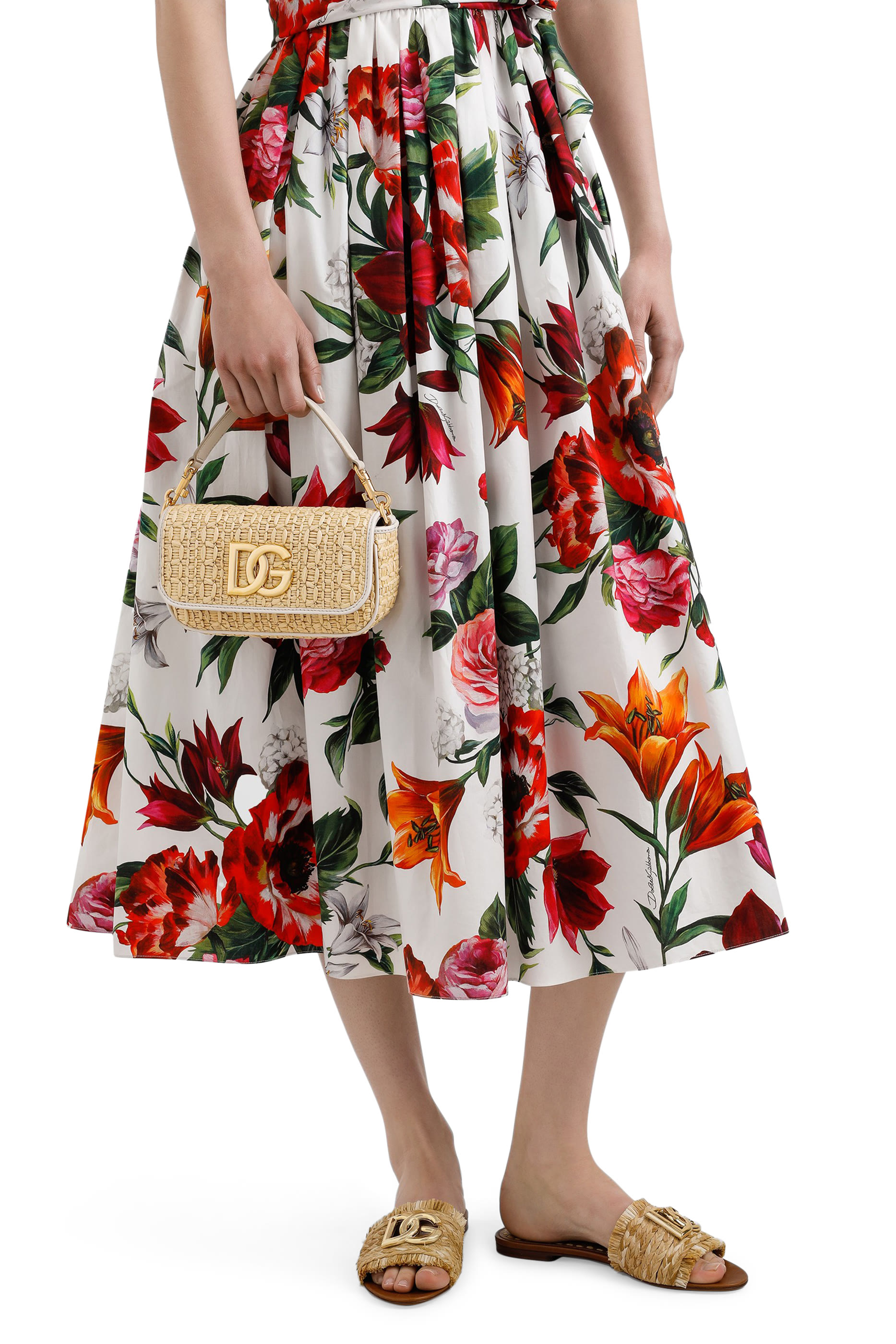 حقيبة كتف رافيا كروشيه