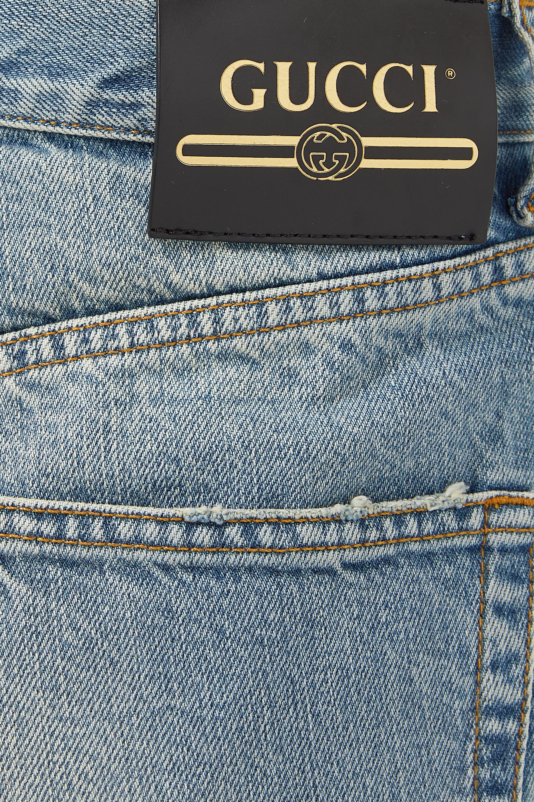 جينز دينم عضوي بتفاصيل ممزقة