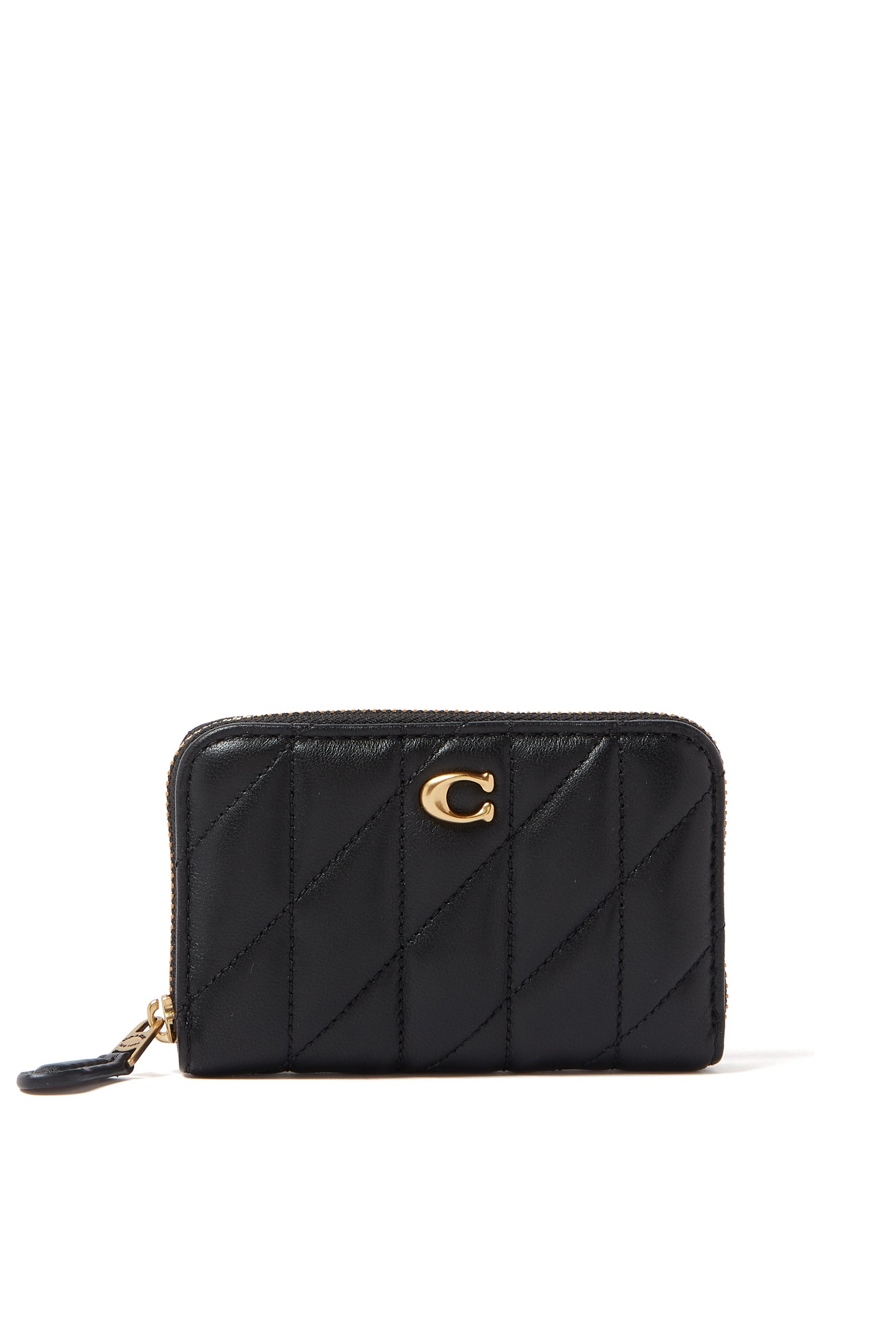 محفظة بسحاب جلد