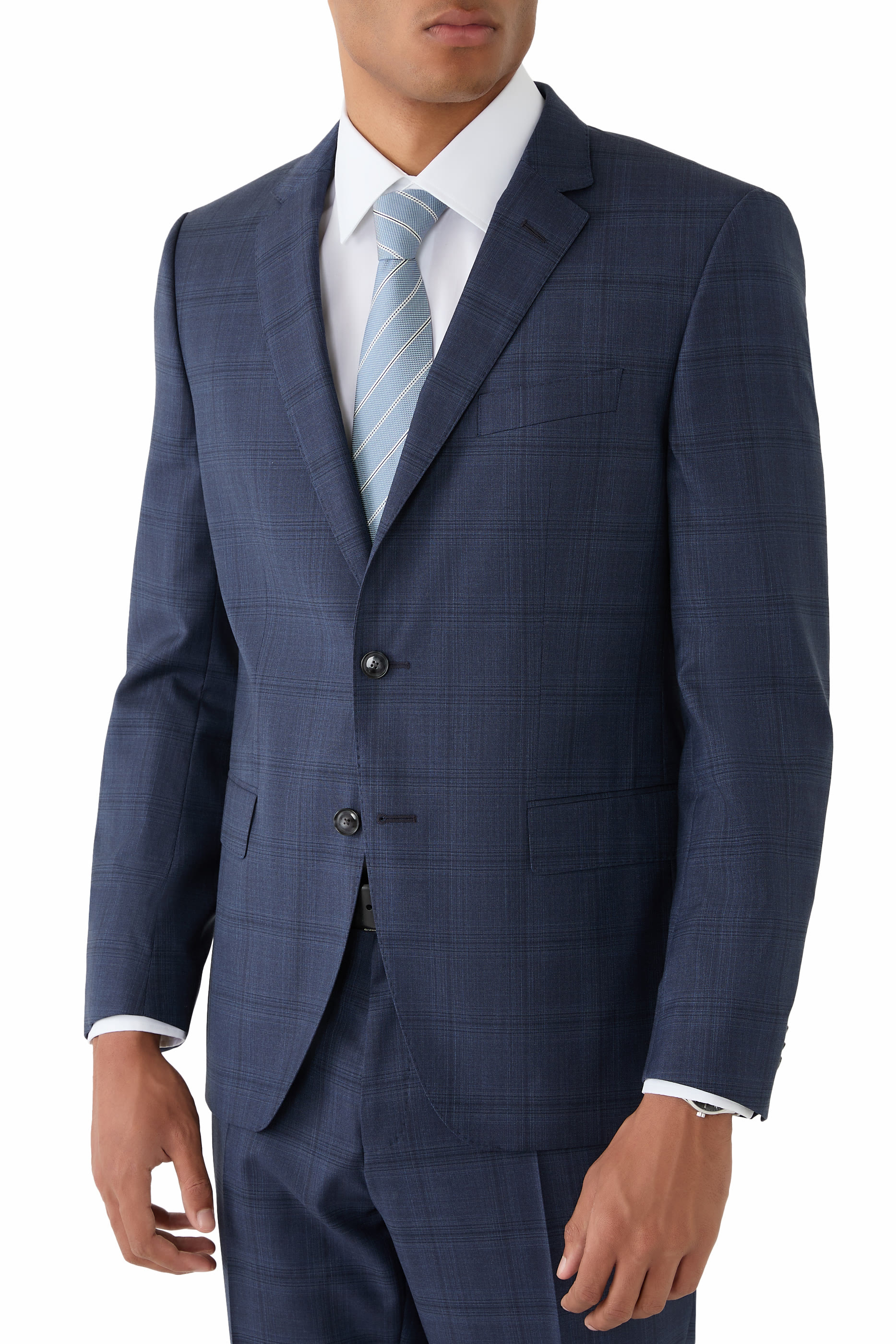 ربطة عنق بنقشة جاكار مزيج حرير