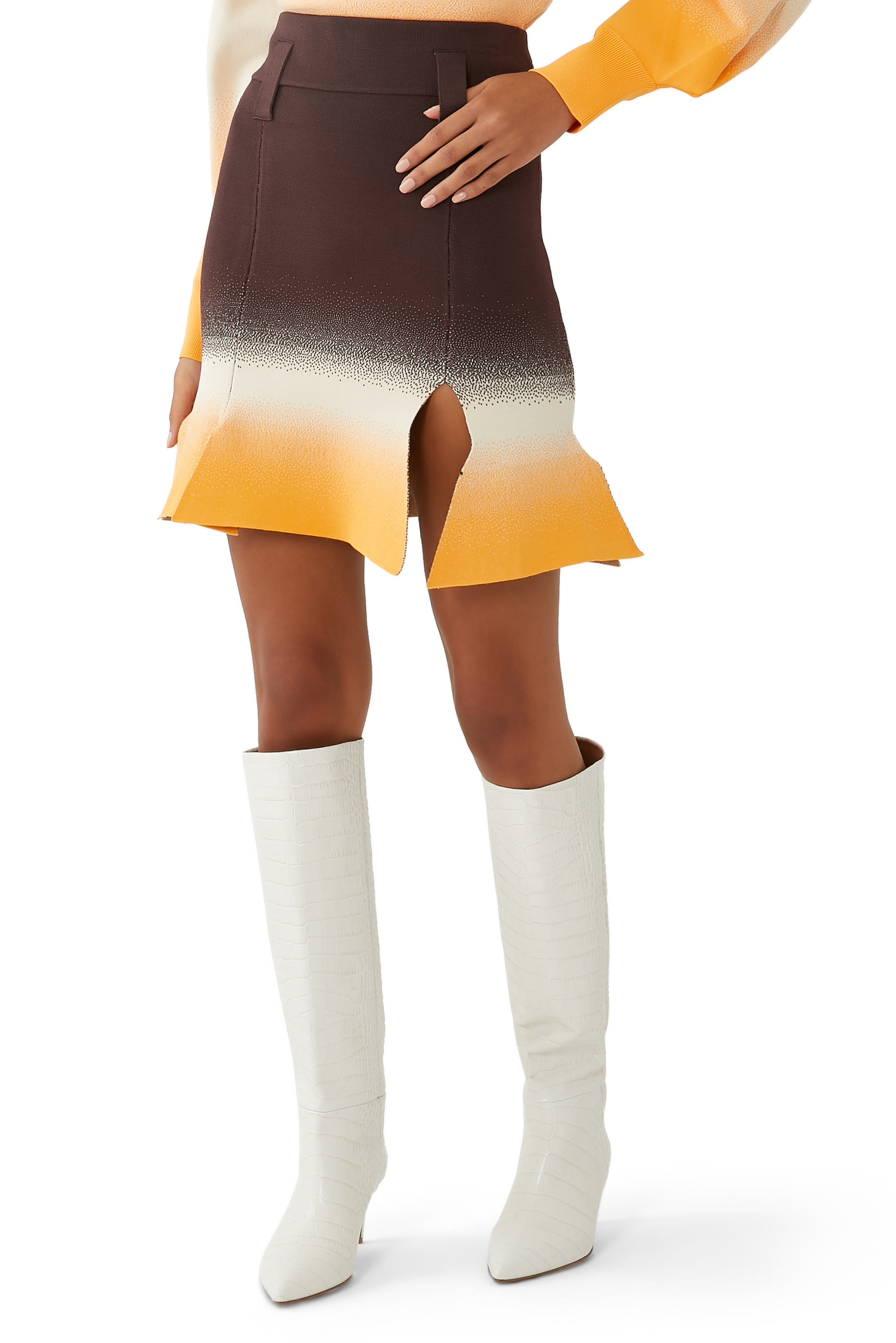 تنورة استر غارديننت بنقشة كار ووش