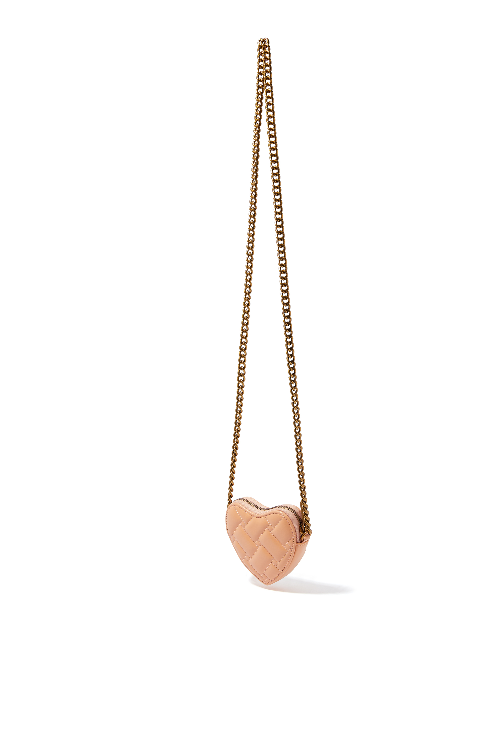 حقيبة كروس بودي كنسينغتون صغيرة بتصميم قلب بنقشة جلد التمساح