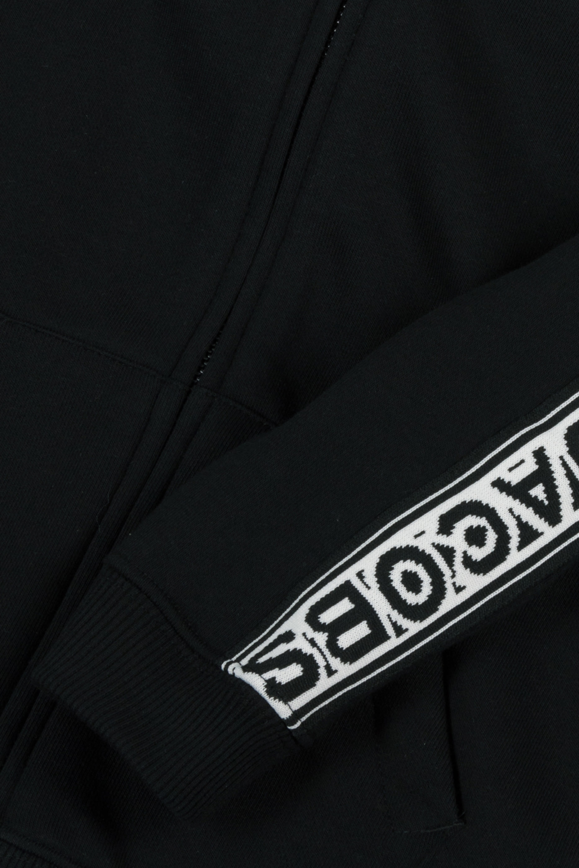 هودي بسحاب كامل وشعار الماركة لأطفال