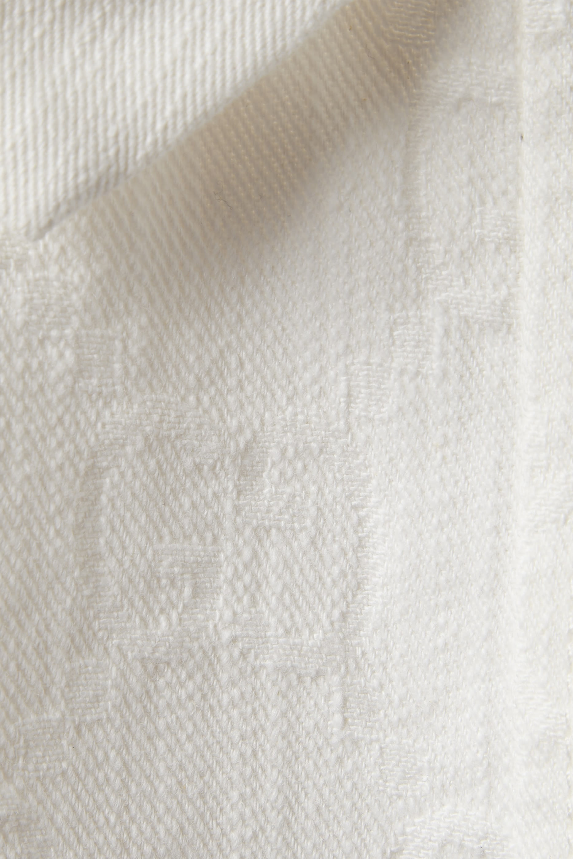 فستان بنقشة شعار الماركة وشريط ويب دنيم للأطفال