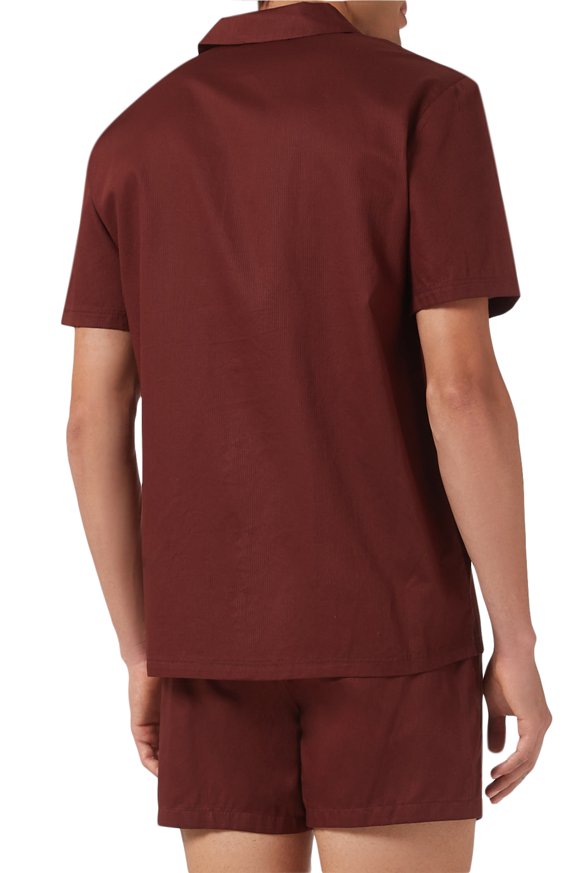 طقم بيجامة بشعار الماركة