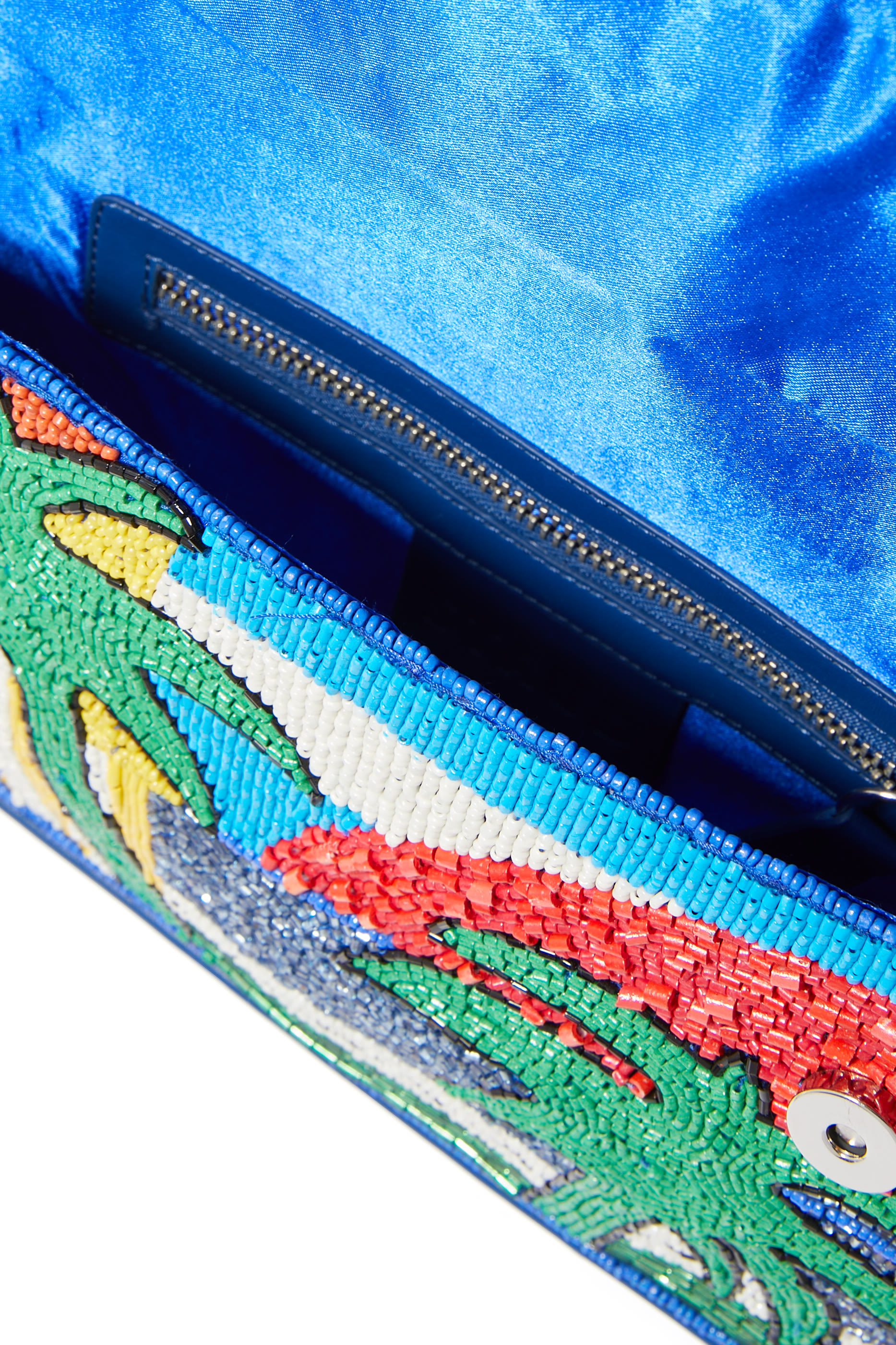 حقيبة تومي مطرزة بخرز