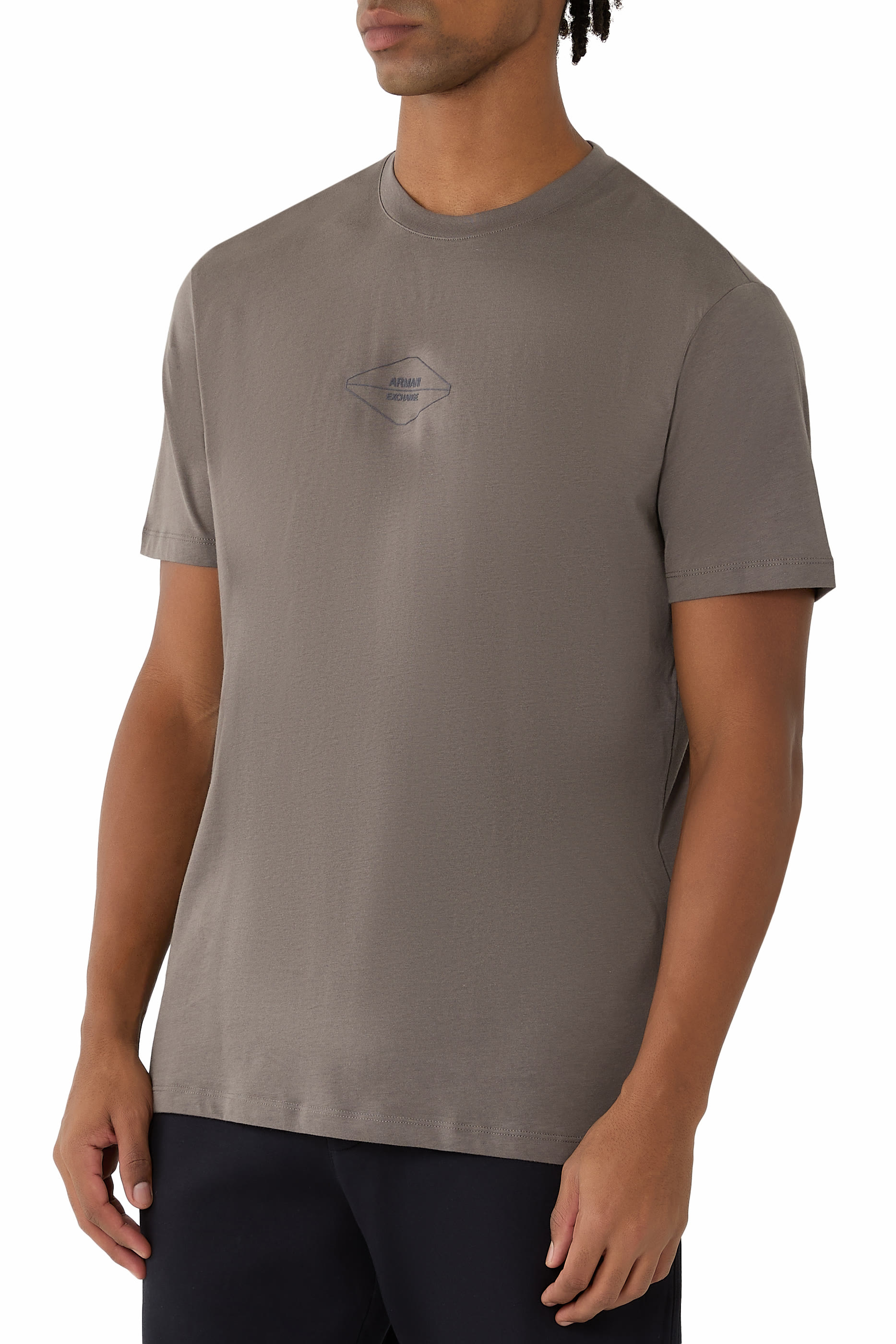 Cotton Monogram Logo T-Shirt