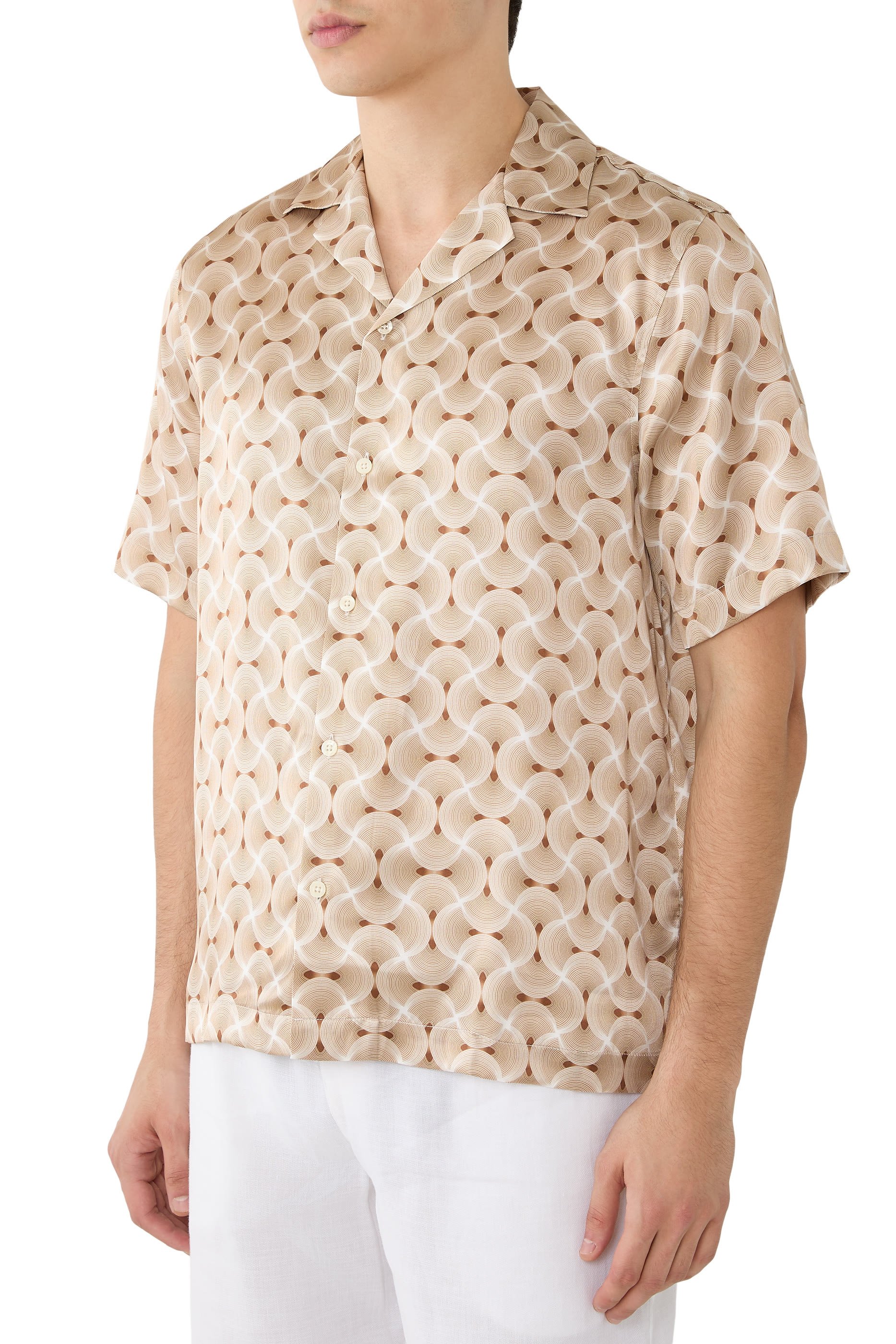 قميص روبيرتو حرير