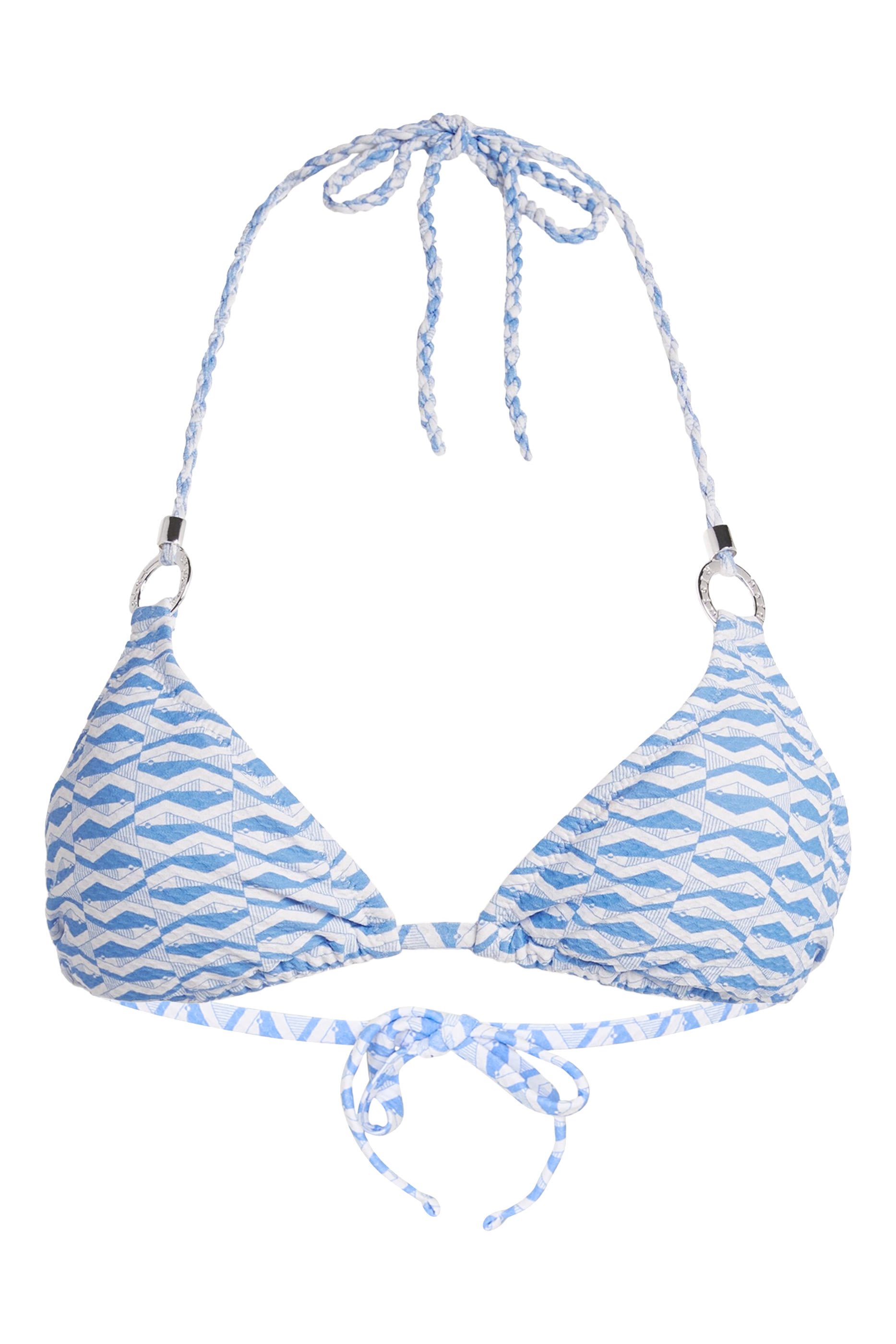 قطعة بيكيني علوية تينوس بحلقات وقوالب مثلثة