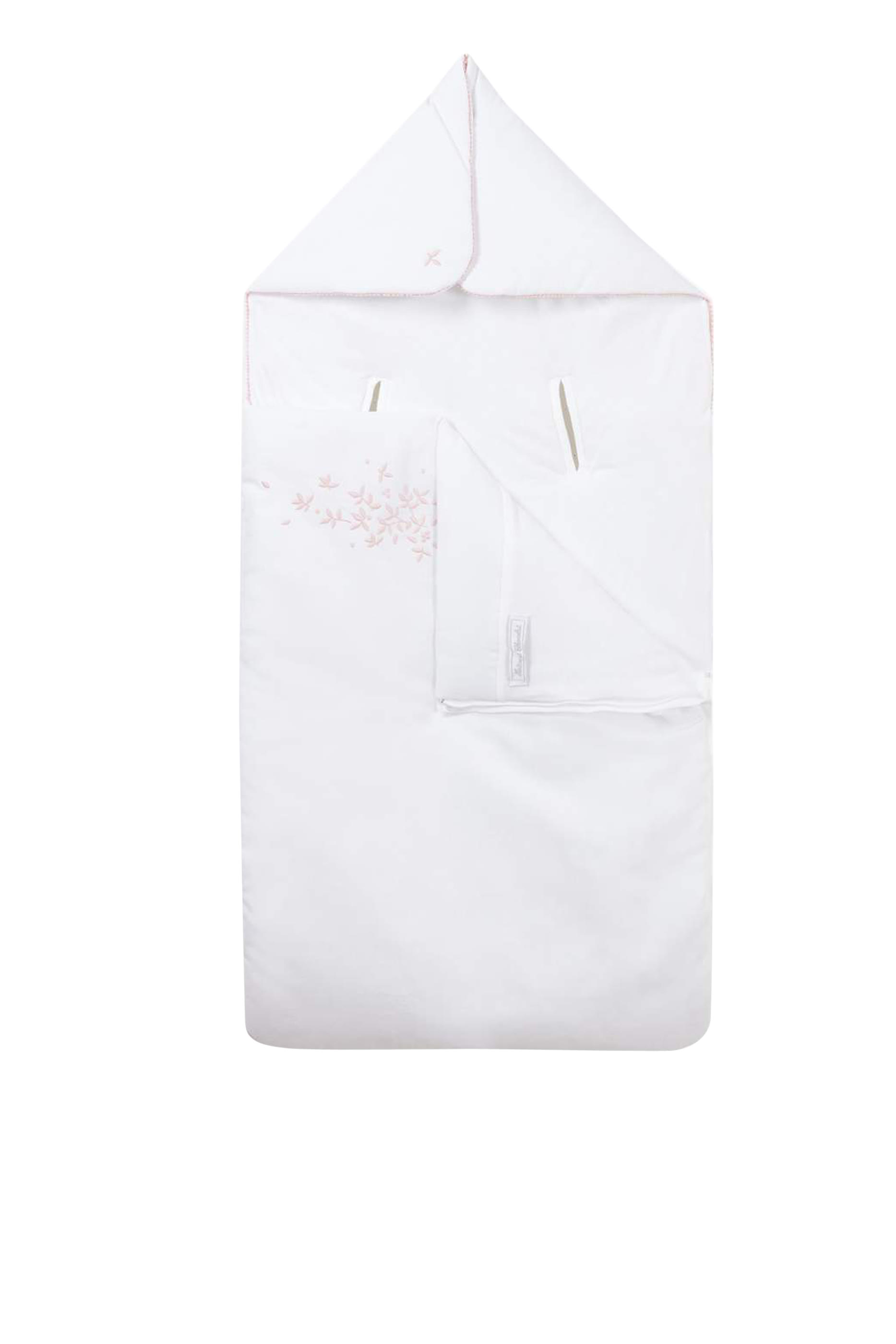 كيس نوم للأطفال الرضع كتان بنقشة أوراق شجر