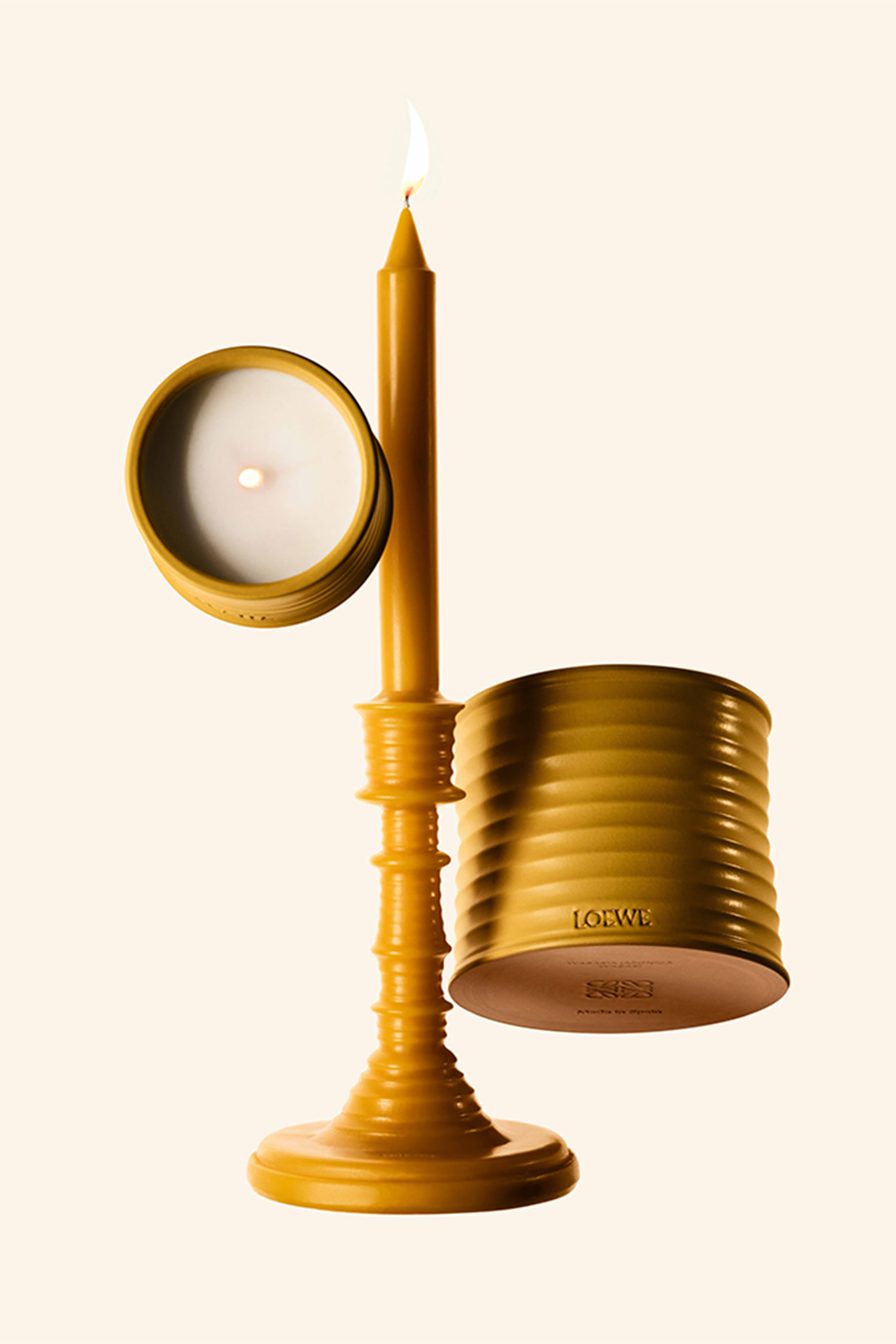 شمعة واسابي معطرة كبيرة