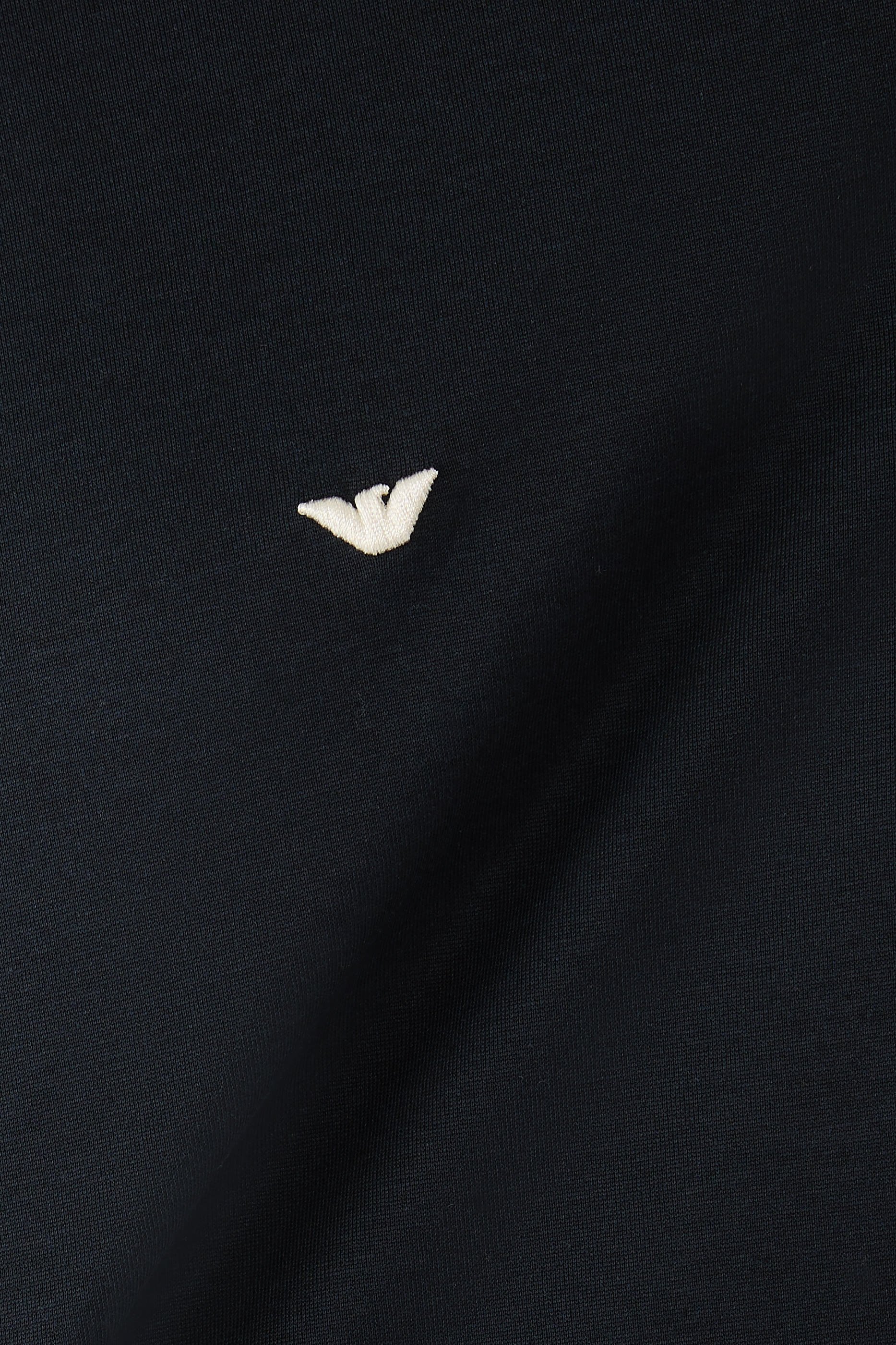 تيشيرت بتطريز شعار الماركة مزيج ليوسيل جيرسيه