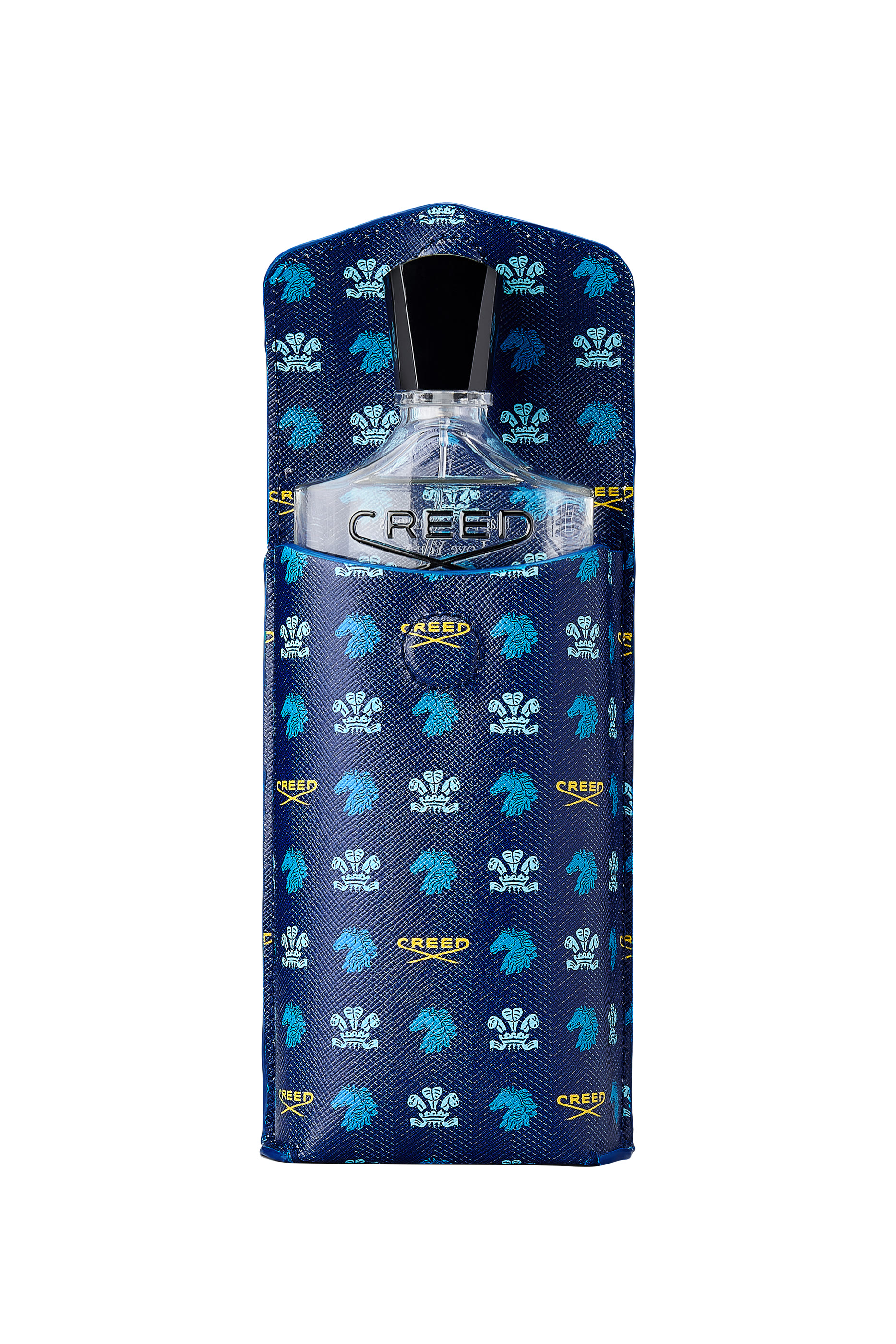 حافظة زجاجة عطر جلد