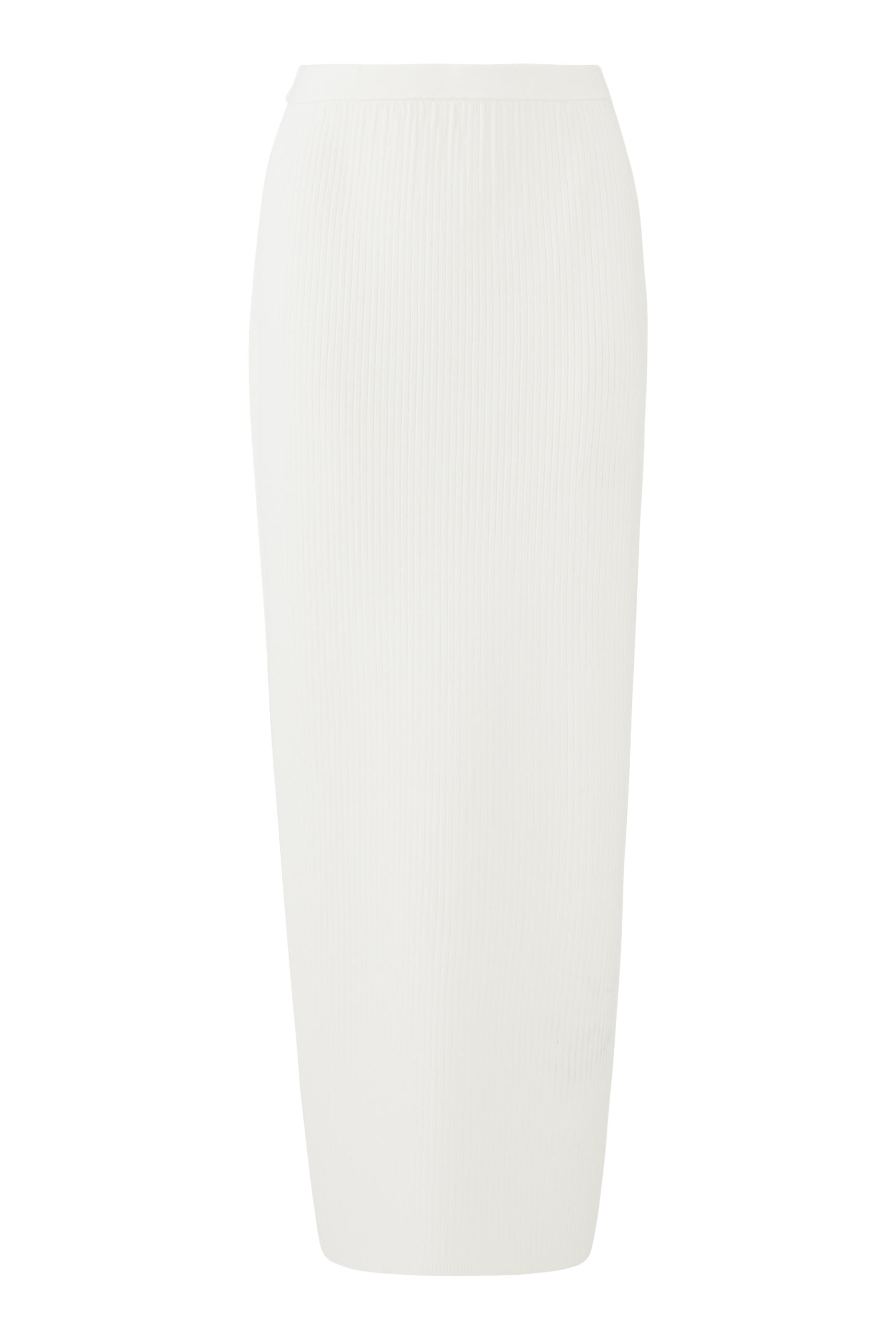 تنورة بقصة مستقيمة نسيج مضلع