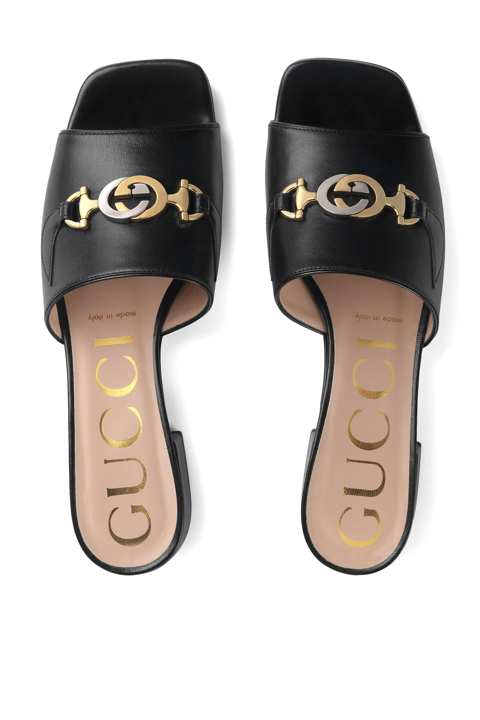 حذاء مفتوح زومي جلد